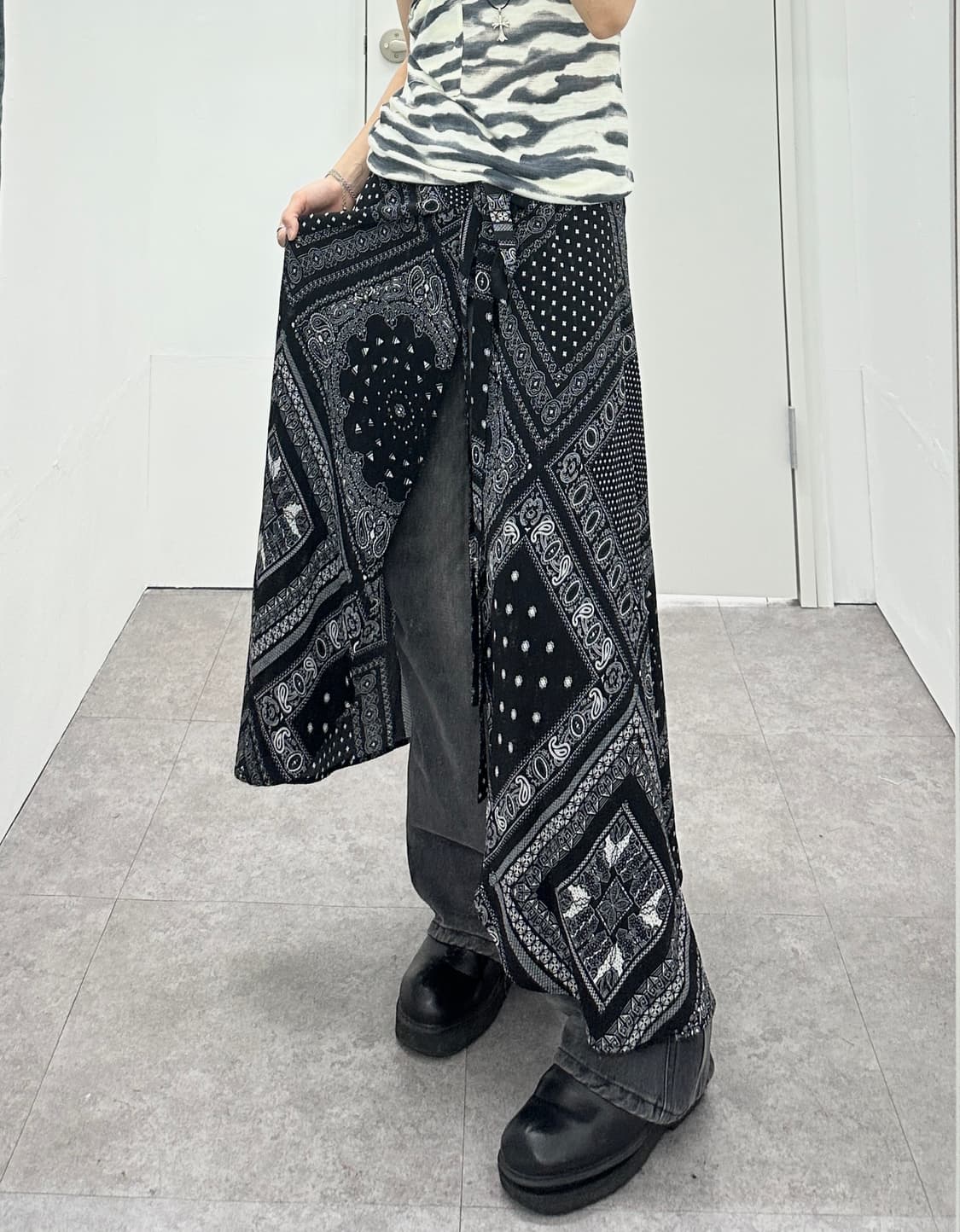Bandana wrap layer 상품이미지1