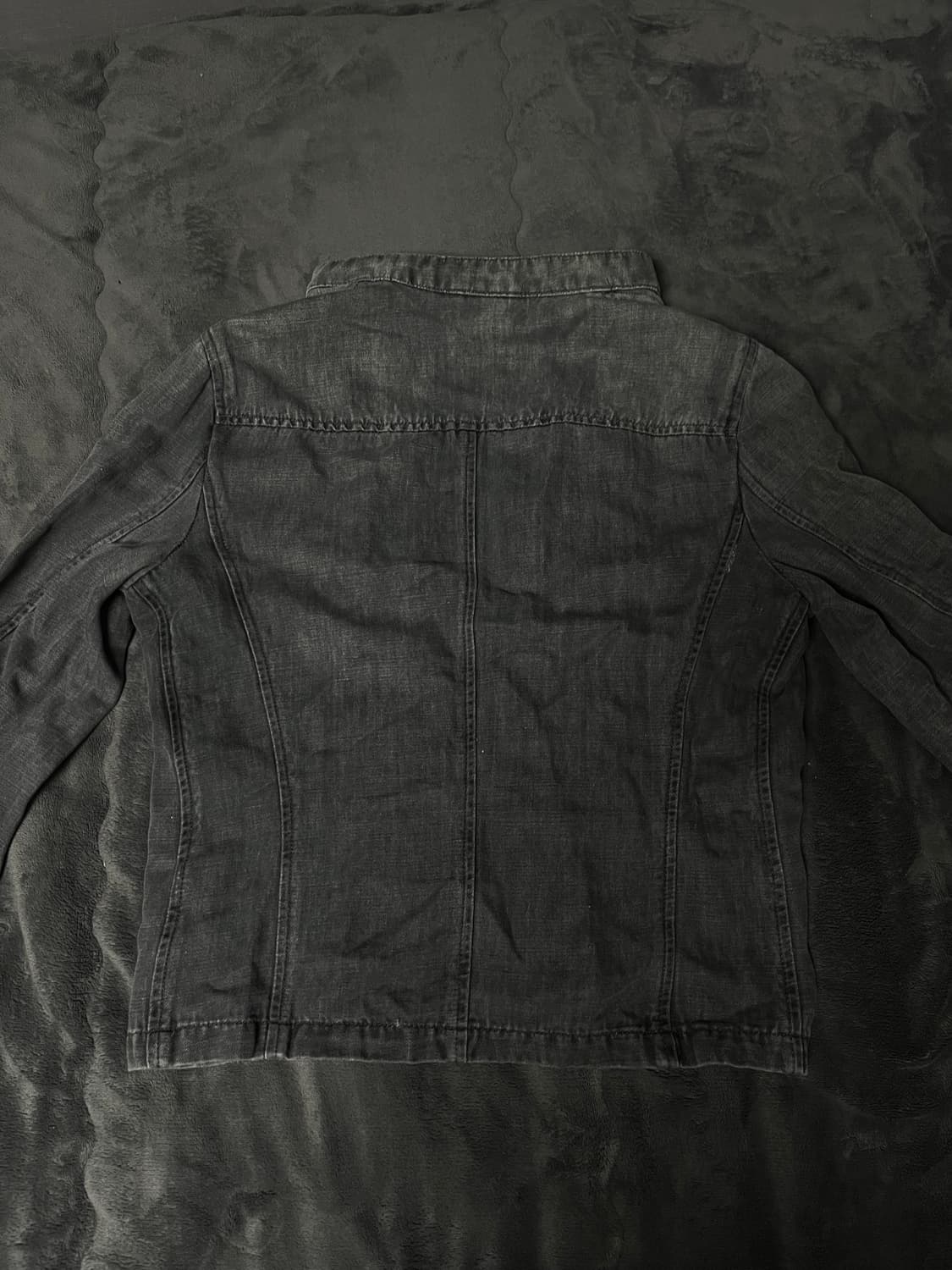 아르마니 A/X싱글 라이더 2way 데님자켓 S 상품이미지3