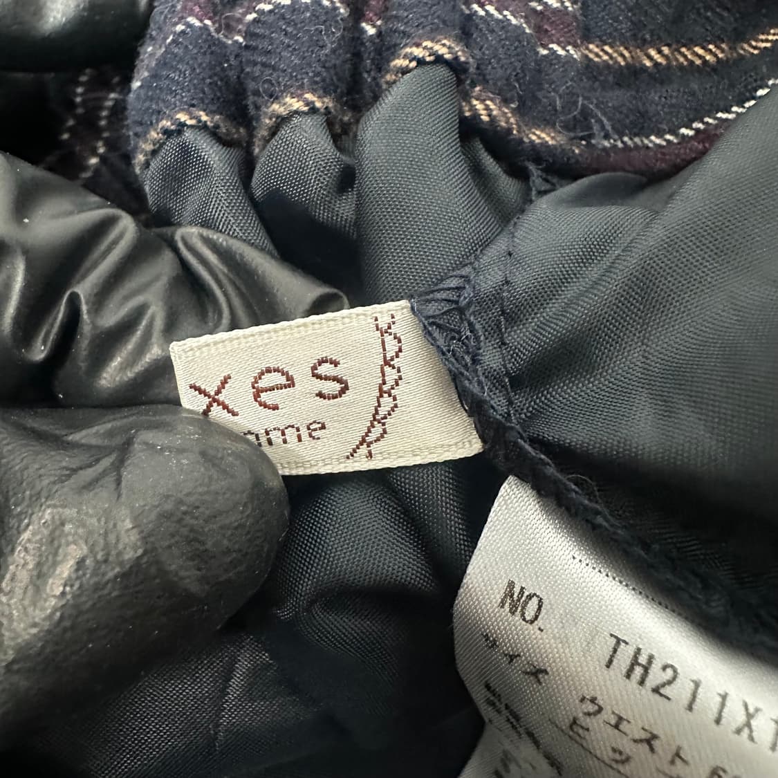 재패니즈 빈티지 네이비 레이스 스커트 M (빈티지) 상품이미지5