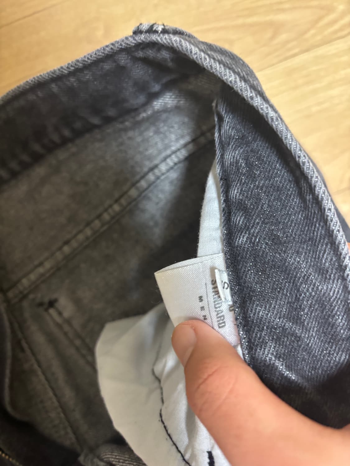 블랙 청바지 s사이즈 상품이미지2