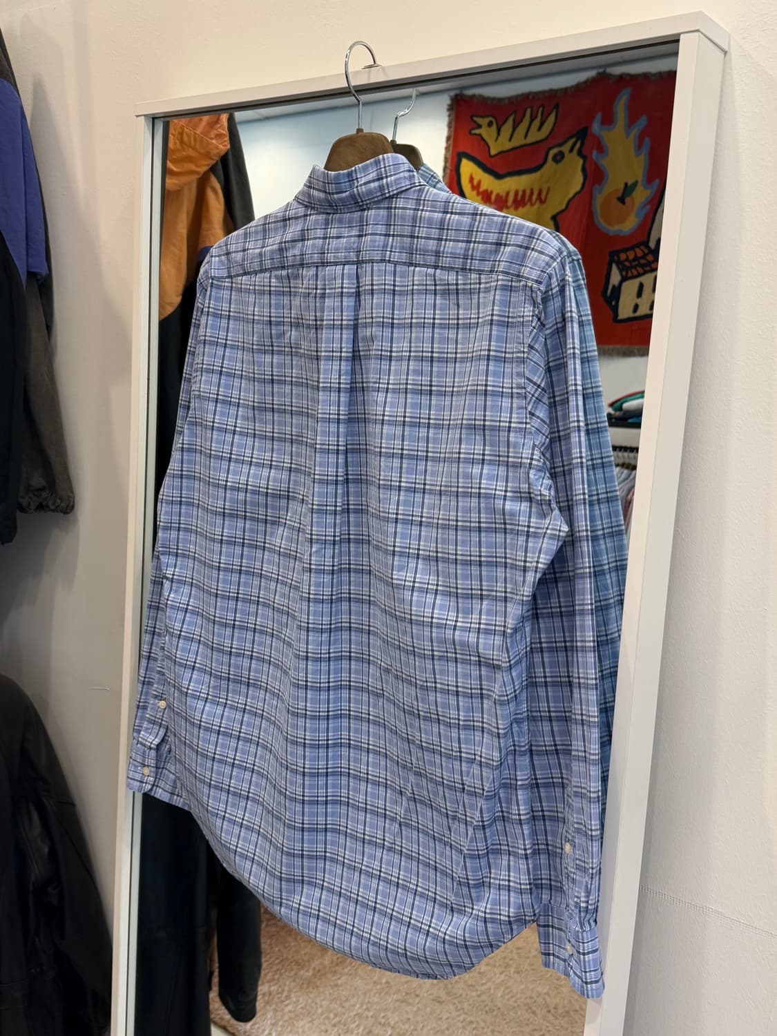 Polo RL 폴로 랄프로렌 Classic Fit 체크 셔츠 상품이미지5