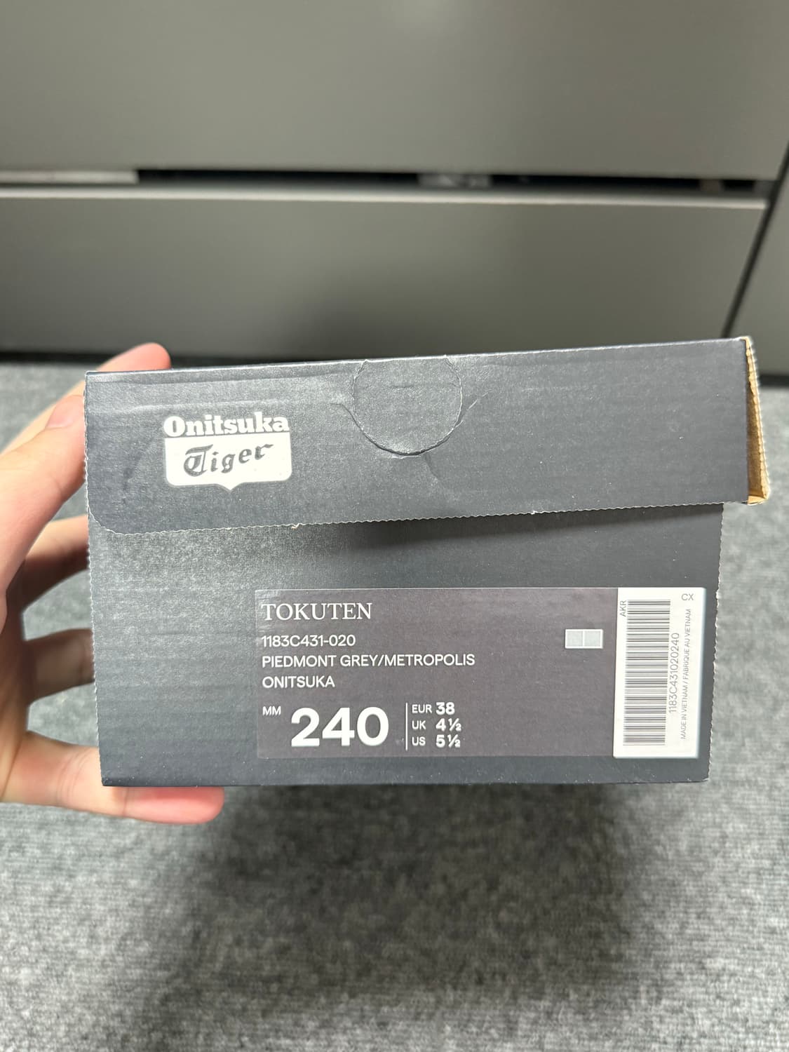 오니츠카타이거 토쿠텐 그레이 240 상품이미지4