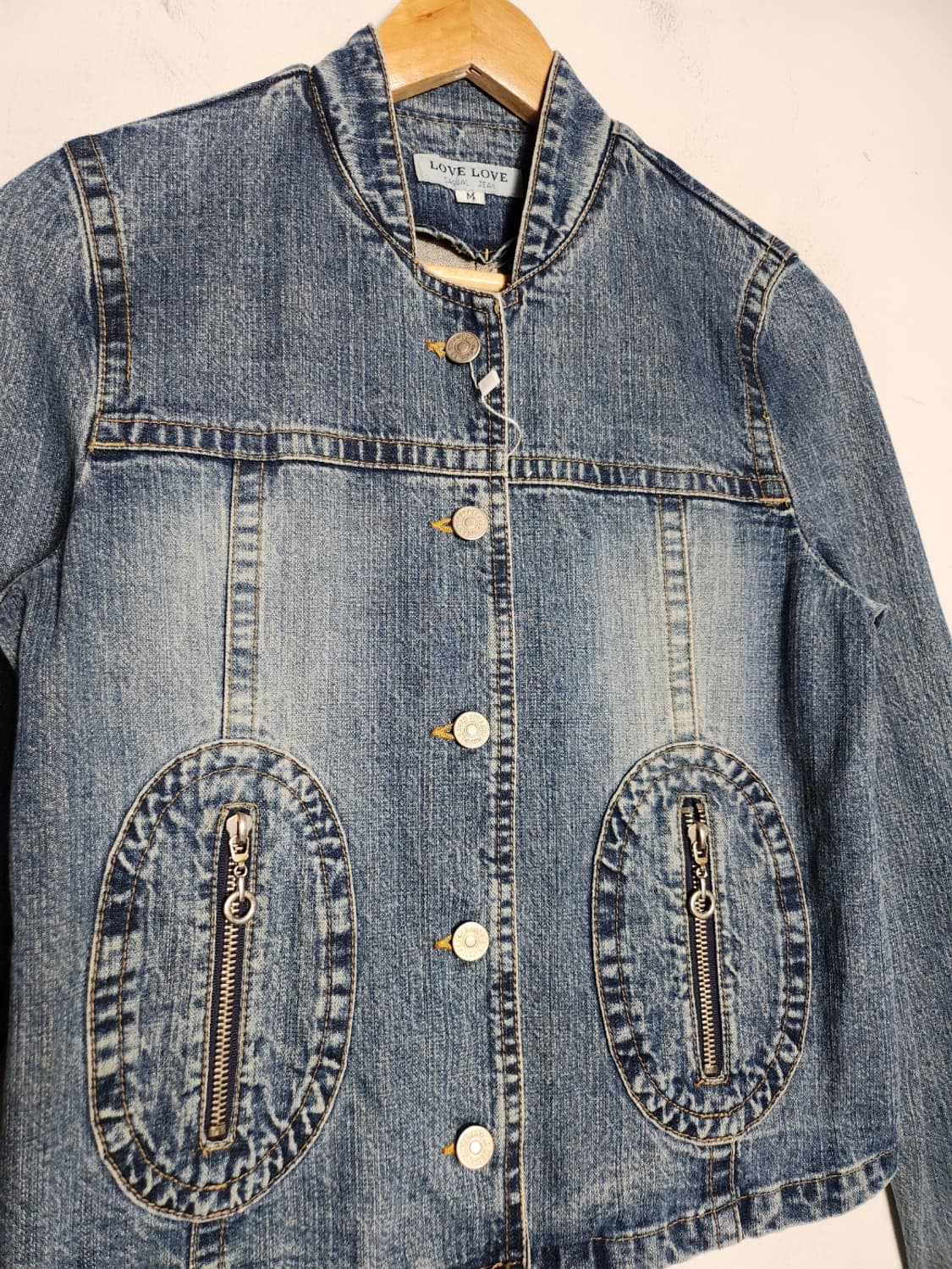 러브러브 데님 자켓 상품이미지2