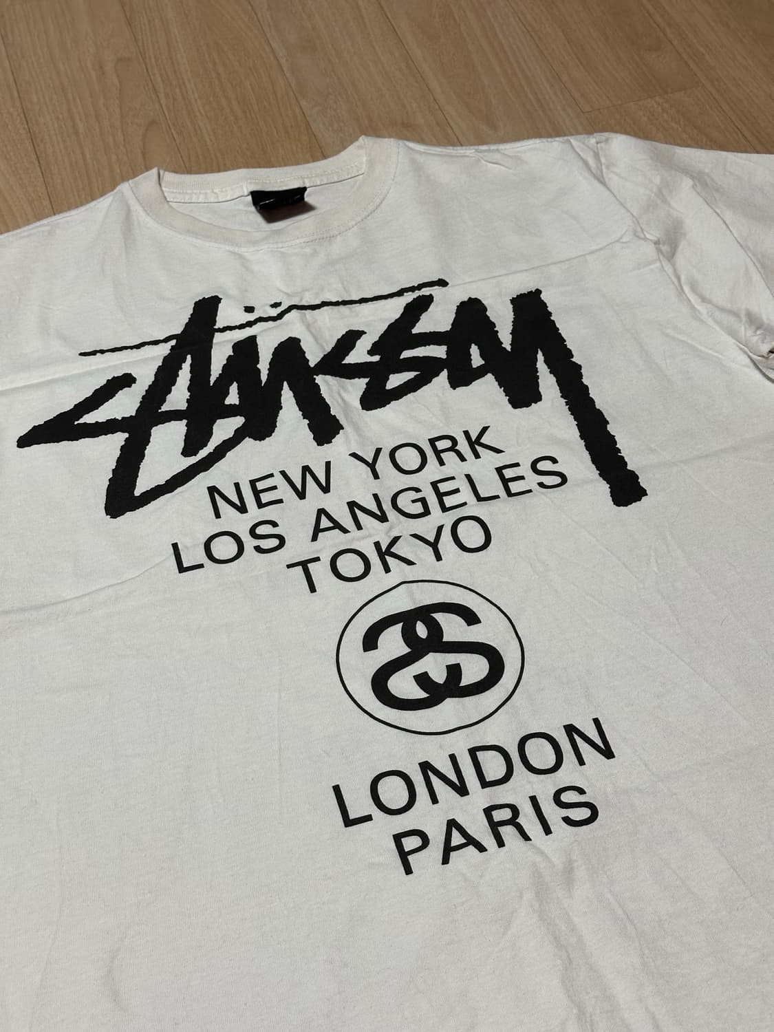 Stussy World Tour T-Shirt White 상품이미지7