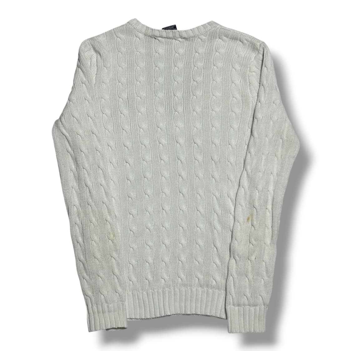 Polo Ralph Lauren 스포츠 여성용 화이트 브이넥 니트 상품이미지2