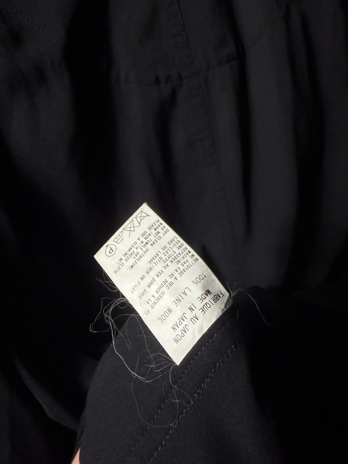 Y’s Yohji Yamamoto Asymmetric Jacket 상품이미지6