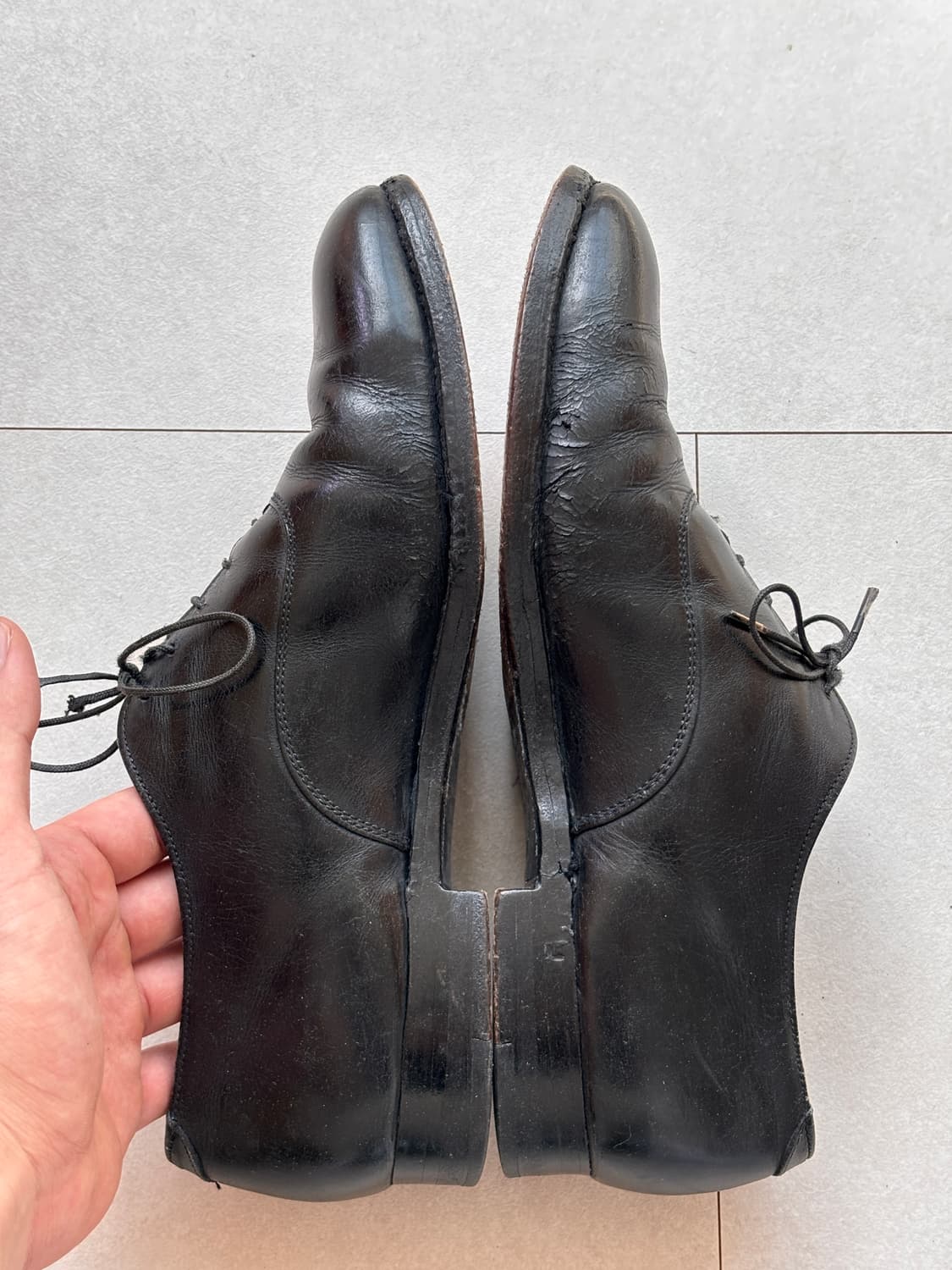 Vintage Alden 932 Plain Toe Blucher 8D 상품이미지2