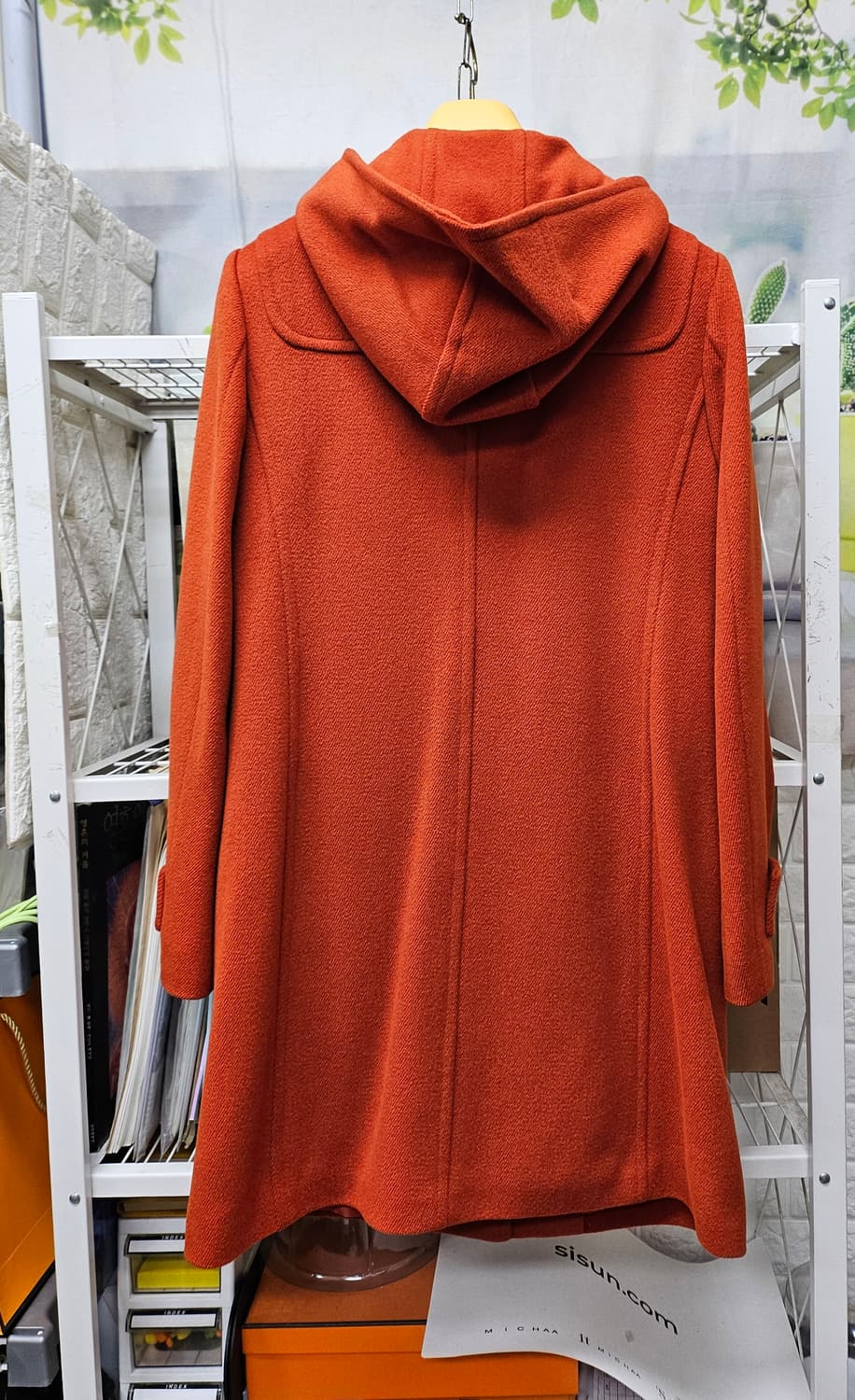 mcm 여성코트 슬림66 울 후드코트 겨울반코트 AD24 상품이미지5