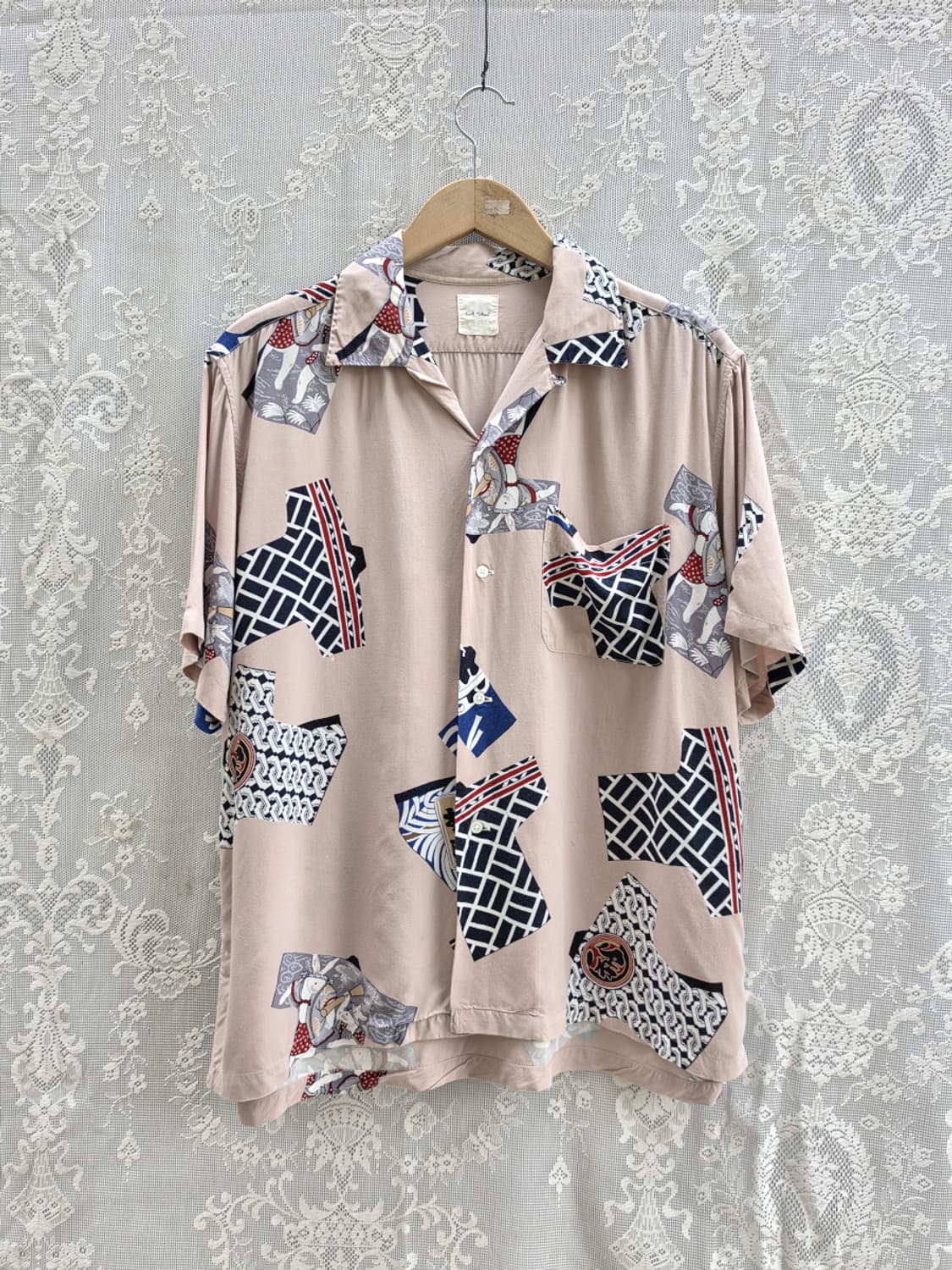 90s 칼 헬무트 아로하 셔츠 상품이미지1