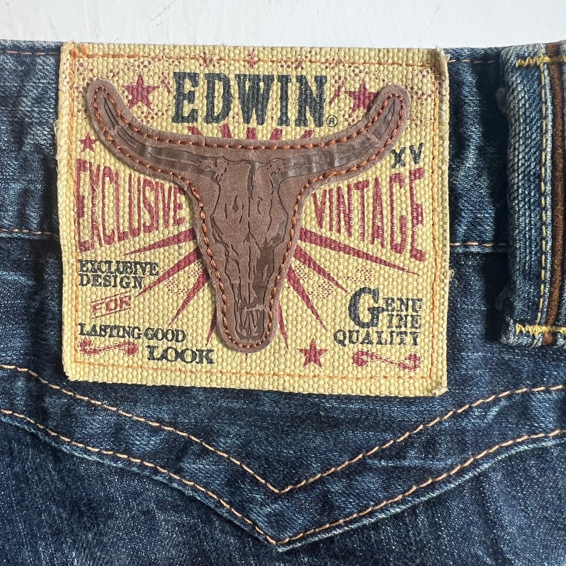 Edwin 에드윈 재팬 메이드 익스클루시브 빈티지 웨스턴 데님 팬츠 30 상품이미지3