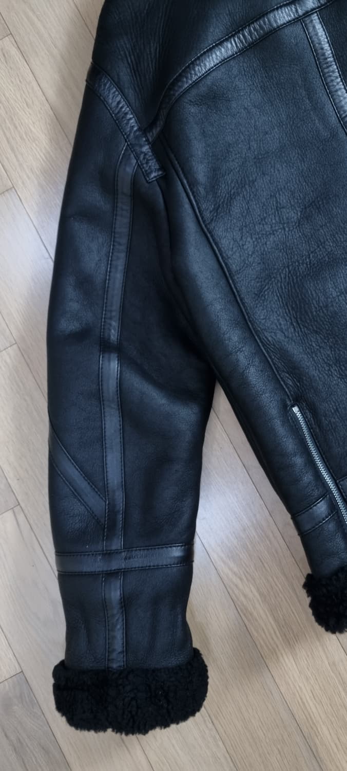 지이크 파렌하이트 리얼 양가죽,양모 무스탕 L _ 남성 M 추천 상품이미지7