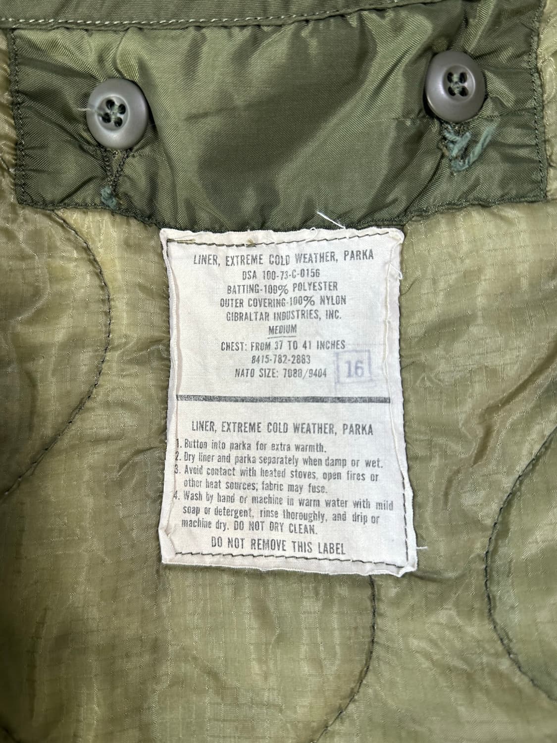 OG M65 개파카 피쉬테일 m사이즈 상품이미지6