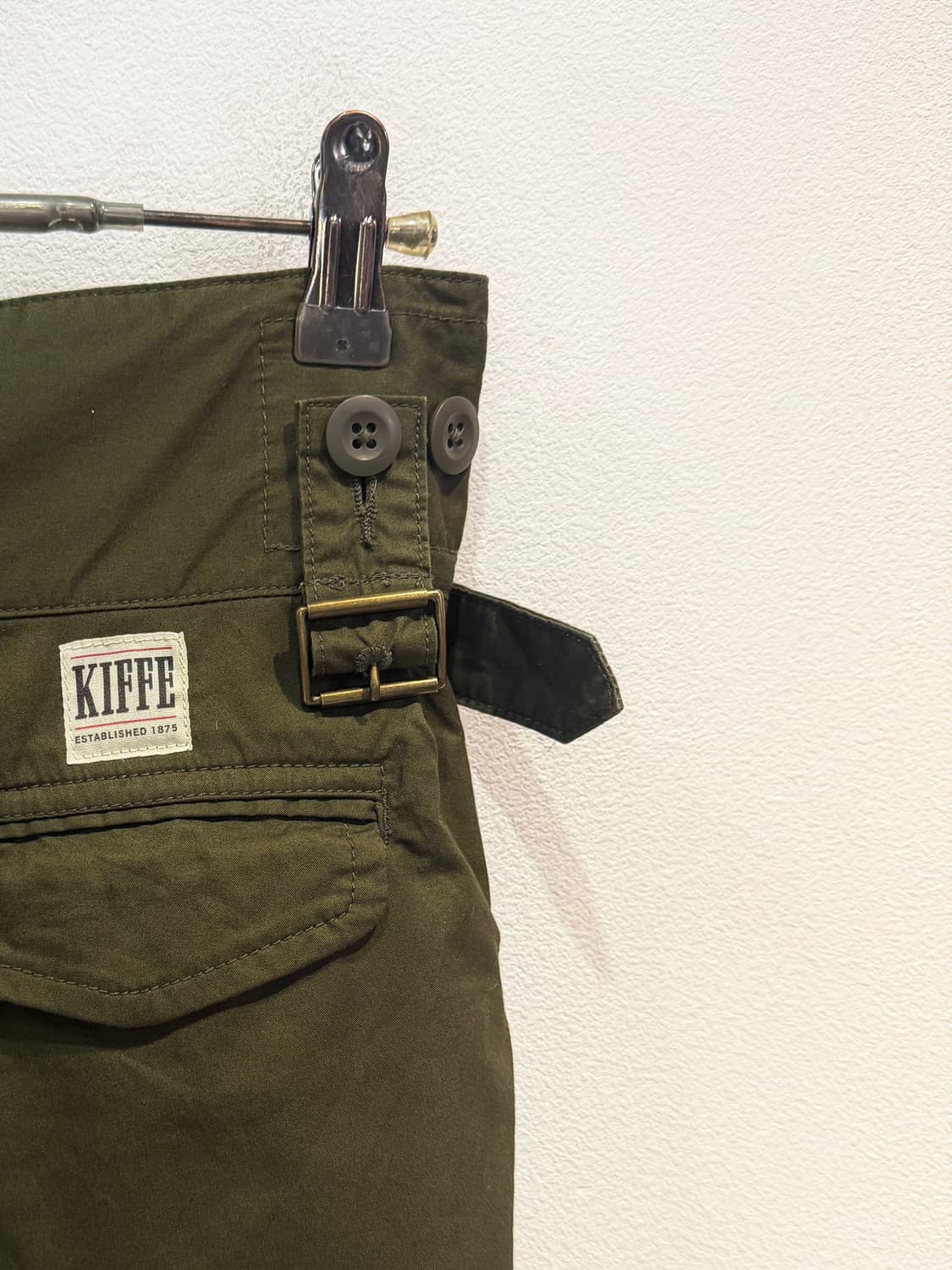 KIFFE Military Gurkha Wide Shorts (27~) 상품이미지7