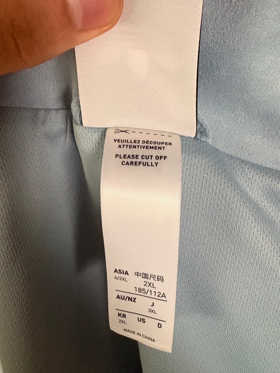 중티다스 져지 실착 1 새상품 팝니다. 상품이미지7