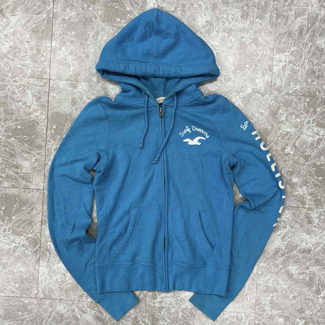 홀리스터 y2k 여리핏 러블리힙 걸즈 후드집업 희귀져지(S) 상품이미지2