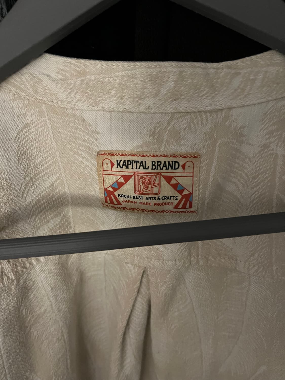 캐피탈 맥파이 데님 스탠드 셔츠 키나리 상품이미지3