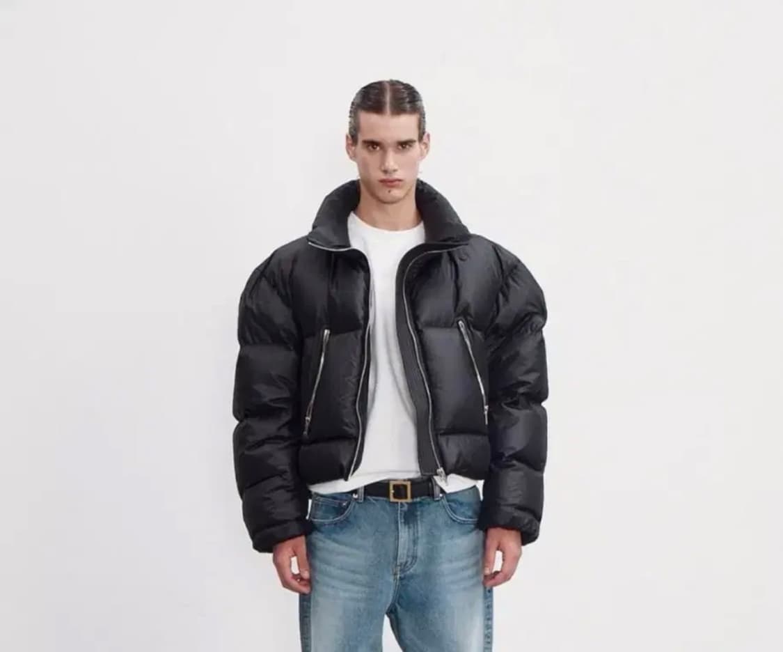 렉토 샤이닝 구스다운 패딩 s사이즈 상품이미지1