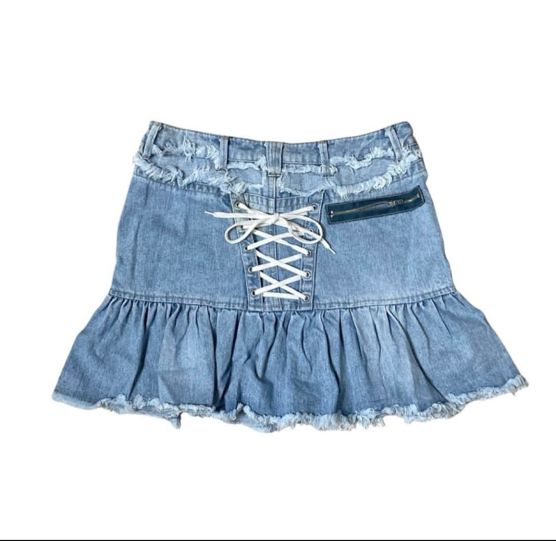 그런지 데님 스커트 상품이미지1