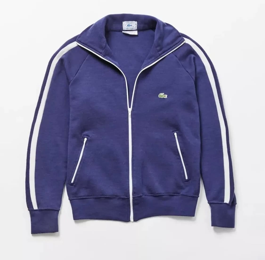 70's IZOD X 라코스테 아크릴 집 자켓 L 상품이미지6