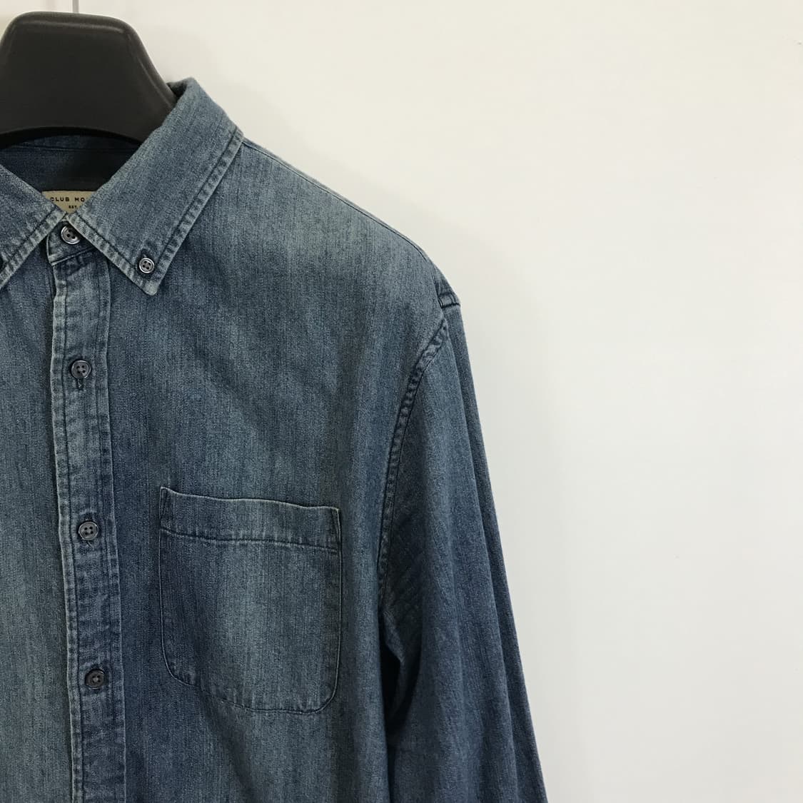 클럽모나코 샴브레이 데님셔츠 [L/G] 상품이미지2