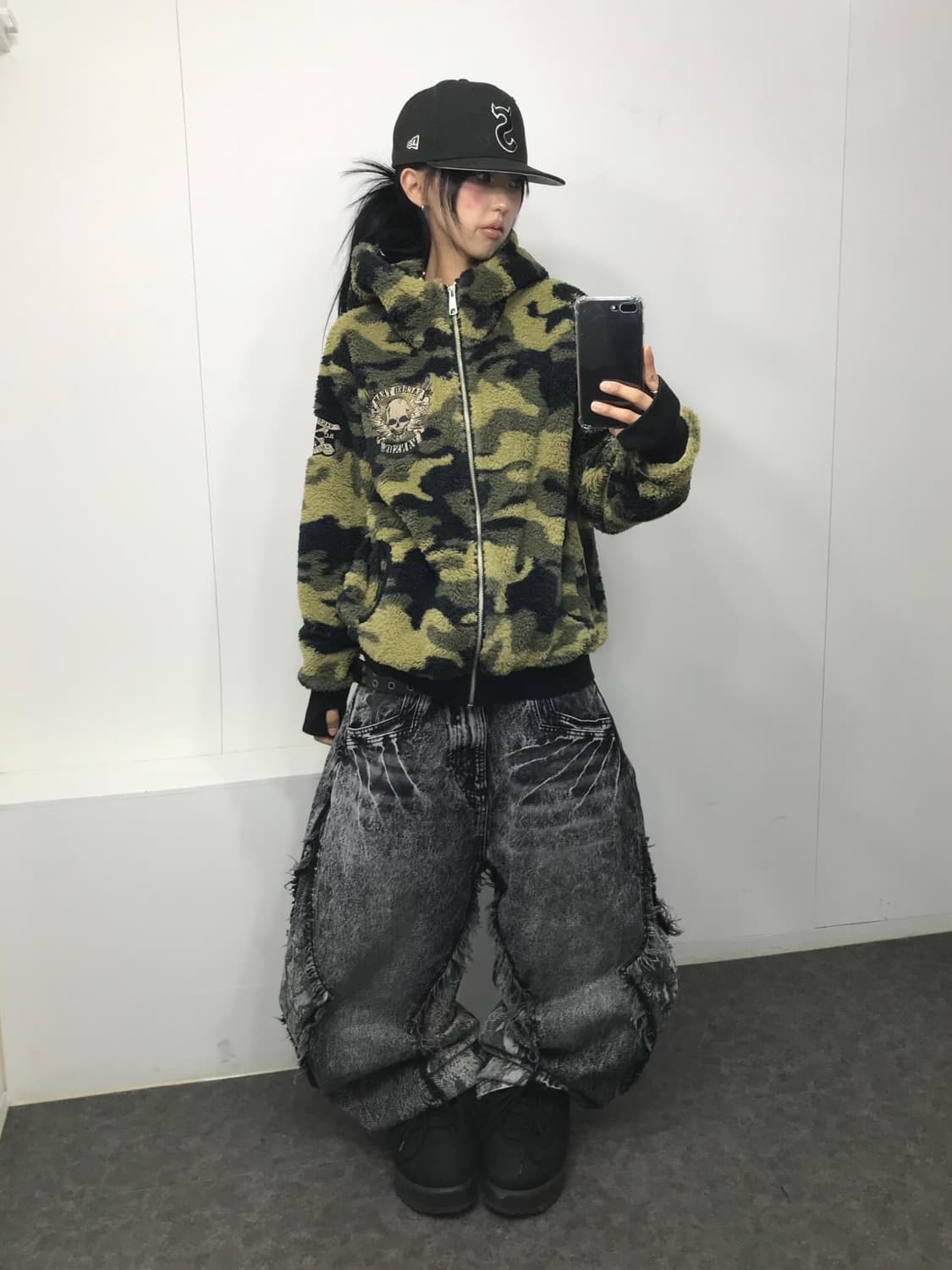 밴슨 카모패턴 후리스 후드집업 ( 대장 / 간절기 소장템 ) 상품이미지4