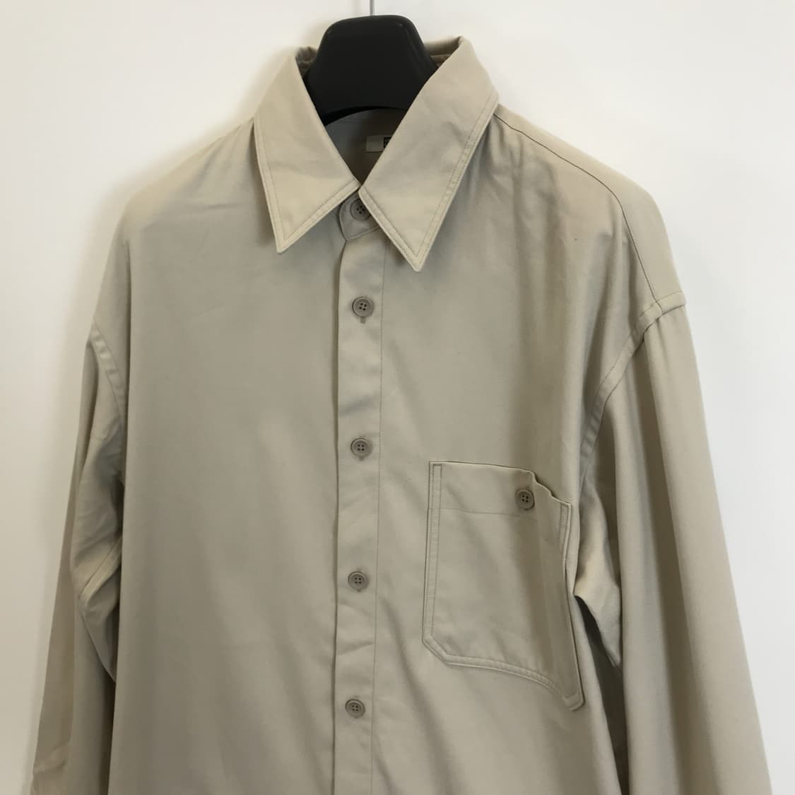 유니클로U 트윌워크 오버사이즈셔츠 북미판 [XL] 상품이미지2