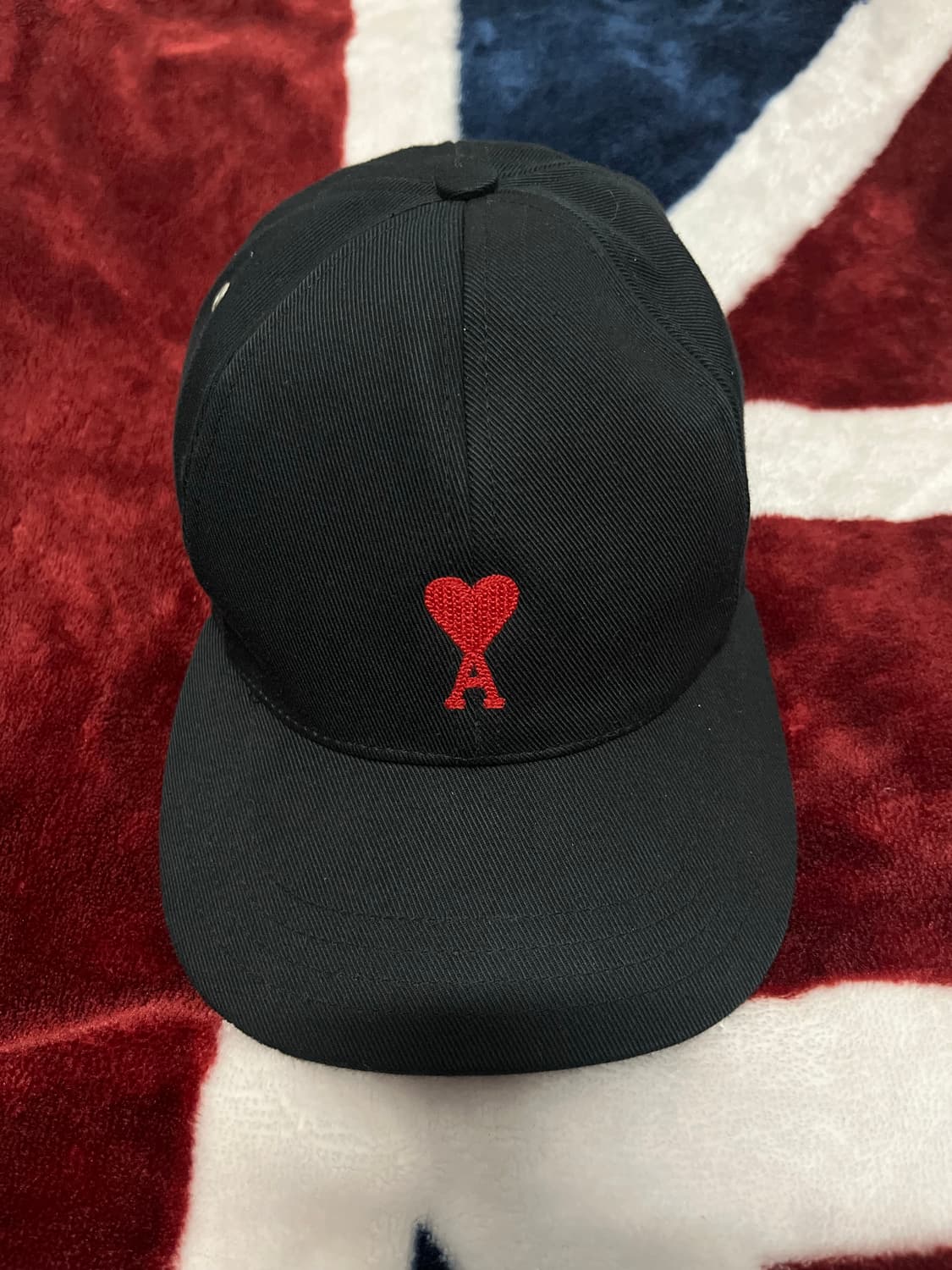 아미 하트 로고 스냅백 모자 블랙 (Free) 정품 상품이미지1