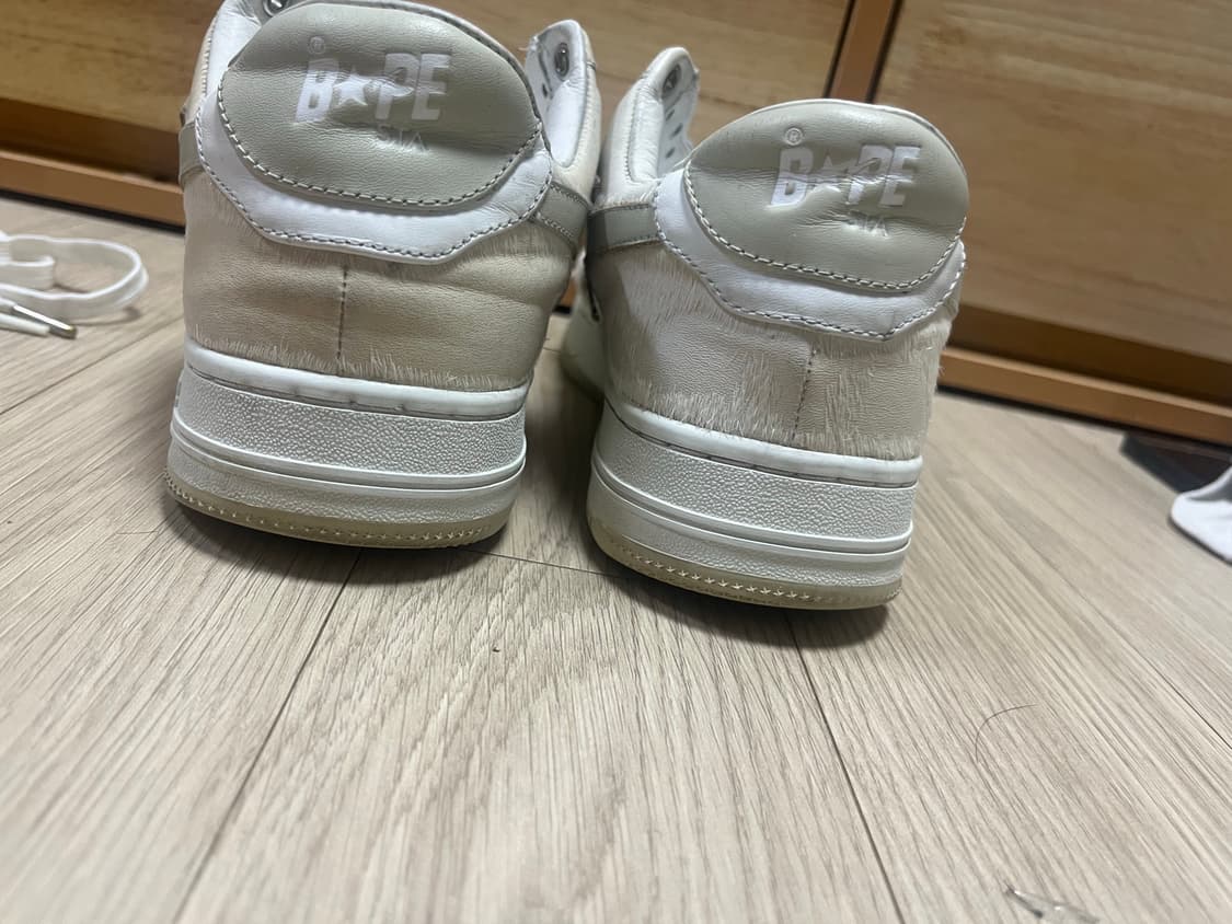 베이프 신발 260 베이지 상품이미지2