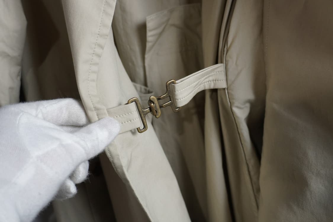 시오타 수빈코튼 타입라이터 타이로켄 코트 상품이미지6