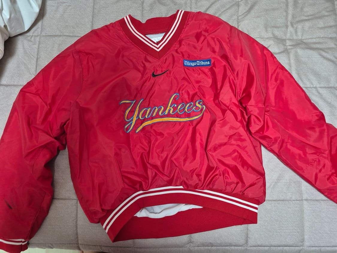 급처) 나이키 크롭 야구 져지 셔츠 상품이미지1