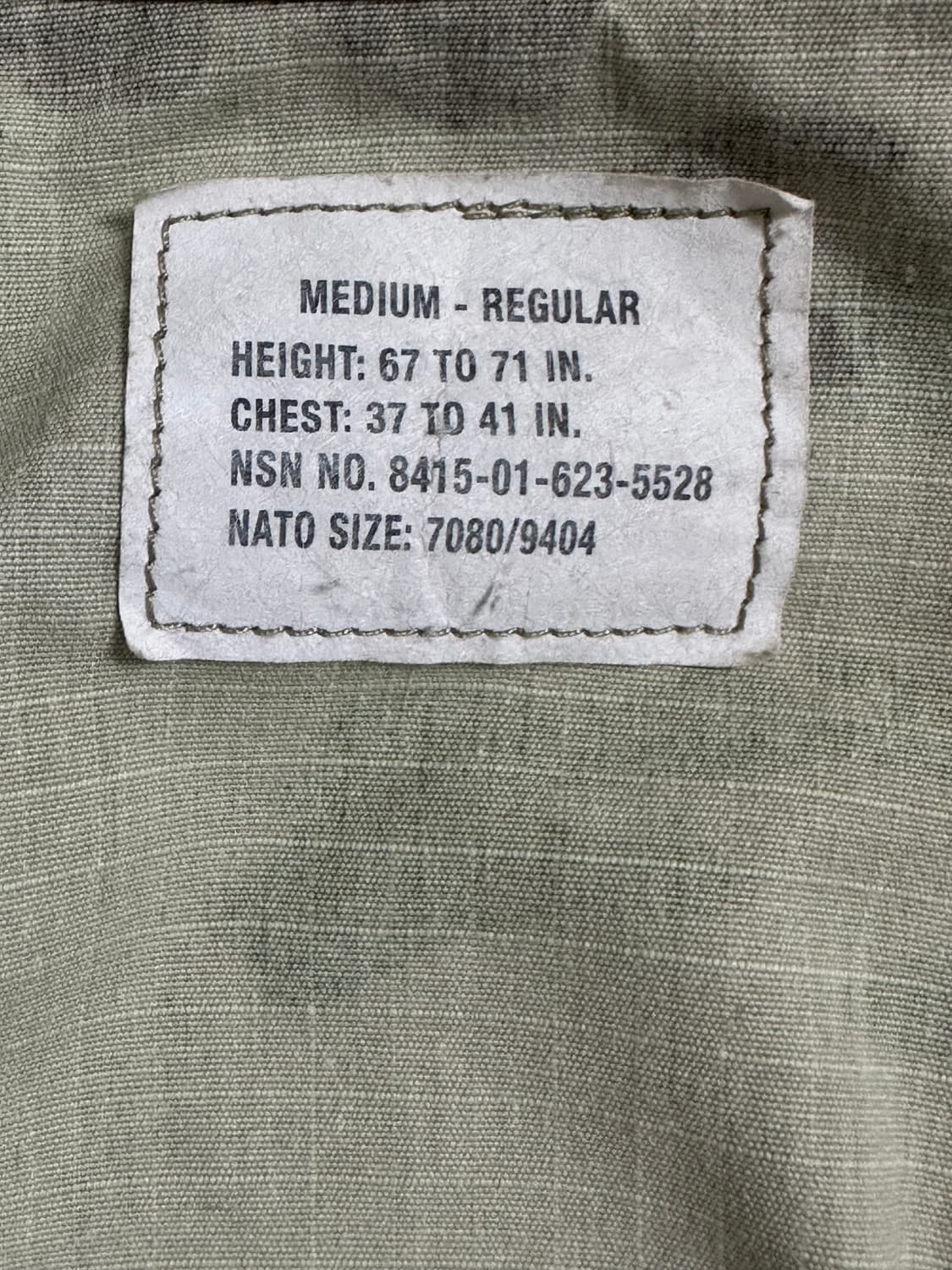 미군 OCP 멀티캠 전투복 상의 (M/R) (L) 상품이미지8