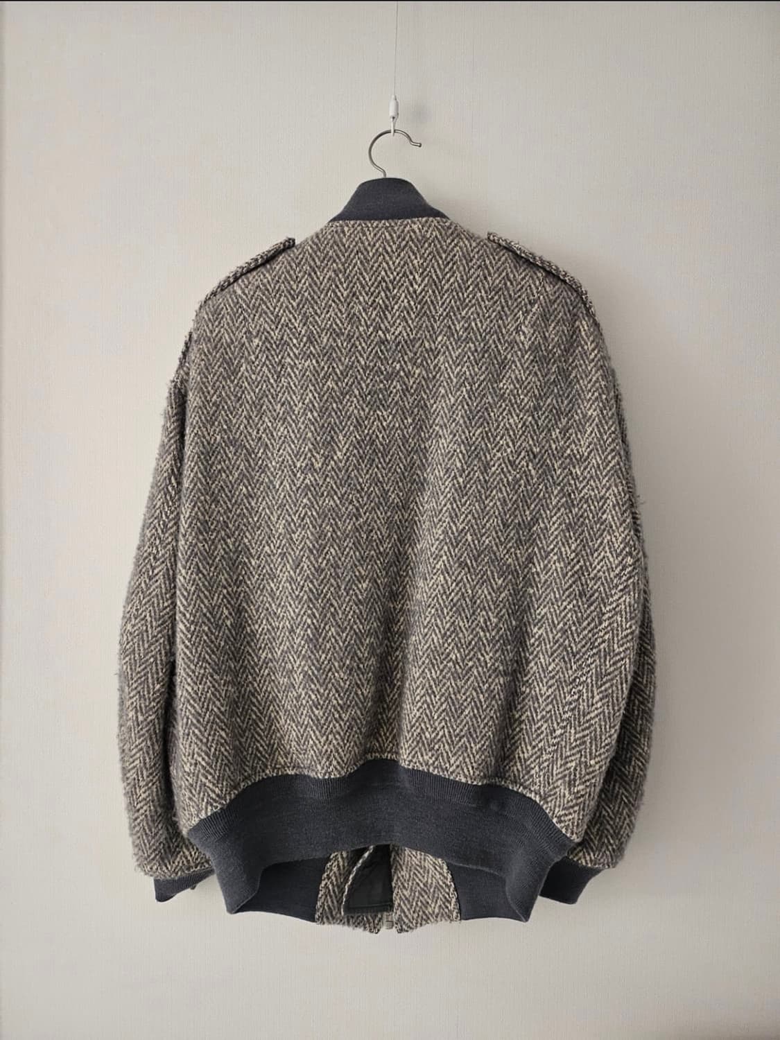 파세타즘 헤링본 봄버 상품이미지2