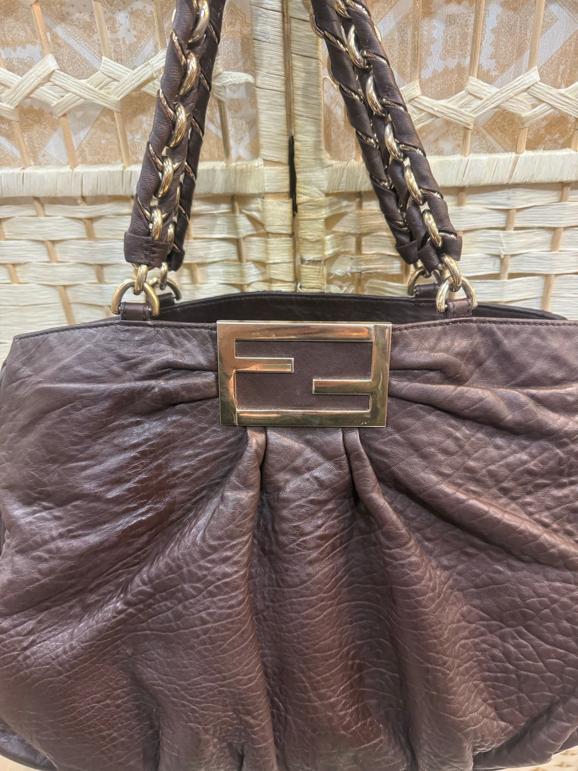 정품 펜디 미아 체인 숄더백 팝니다 상품이미지2