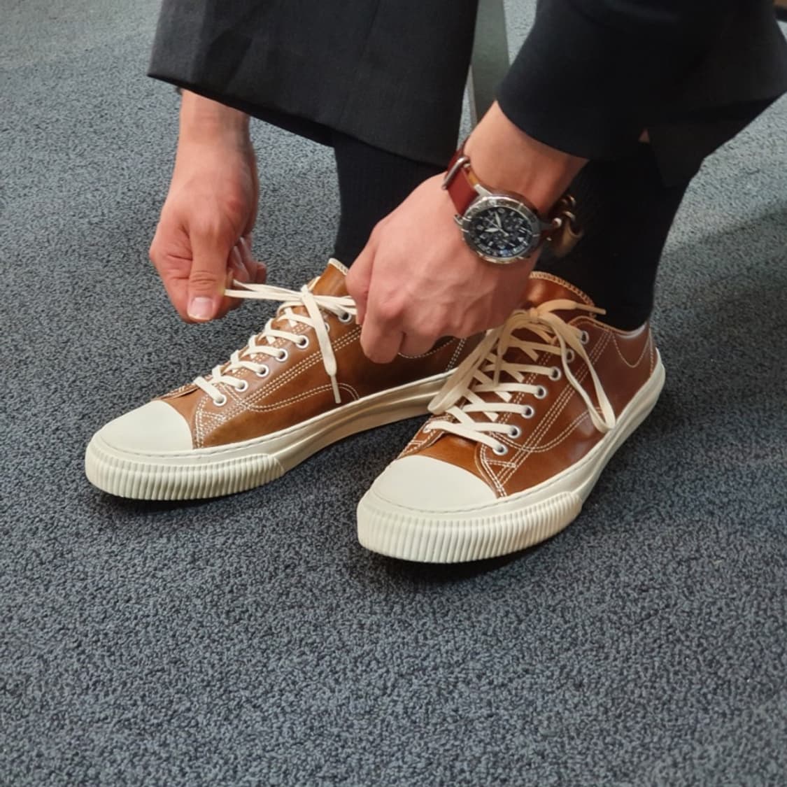 현재 제품 품절 캐치볼 밀리터리레더 290 상품이미지6