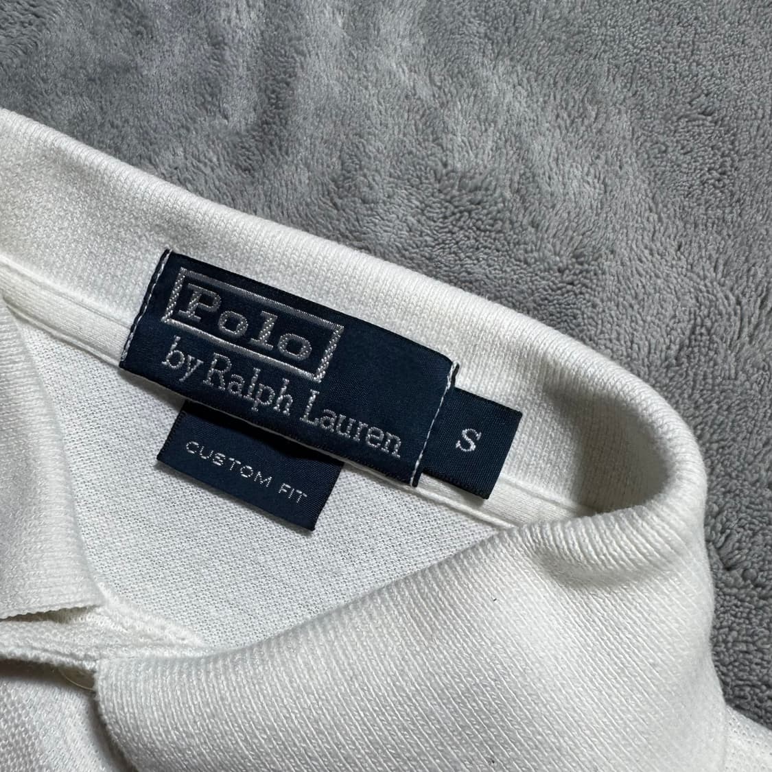 폴로 랄프로렌 화이트 긴팔 카라티 상품이미지5