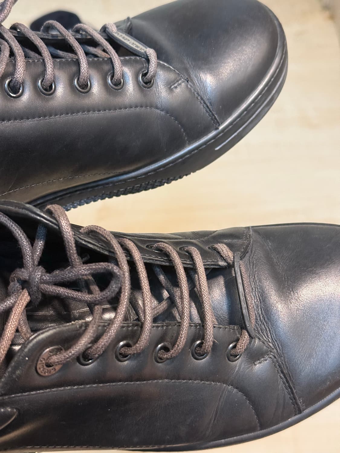 아르마니 가죽스니커즈 42(AGU332) 상품이미지7