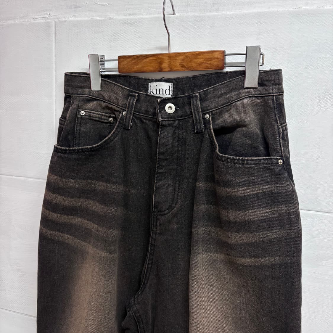 Kind 워싱 벌룬 데님팬츠  상품이미지2