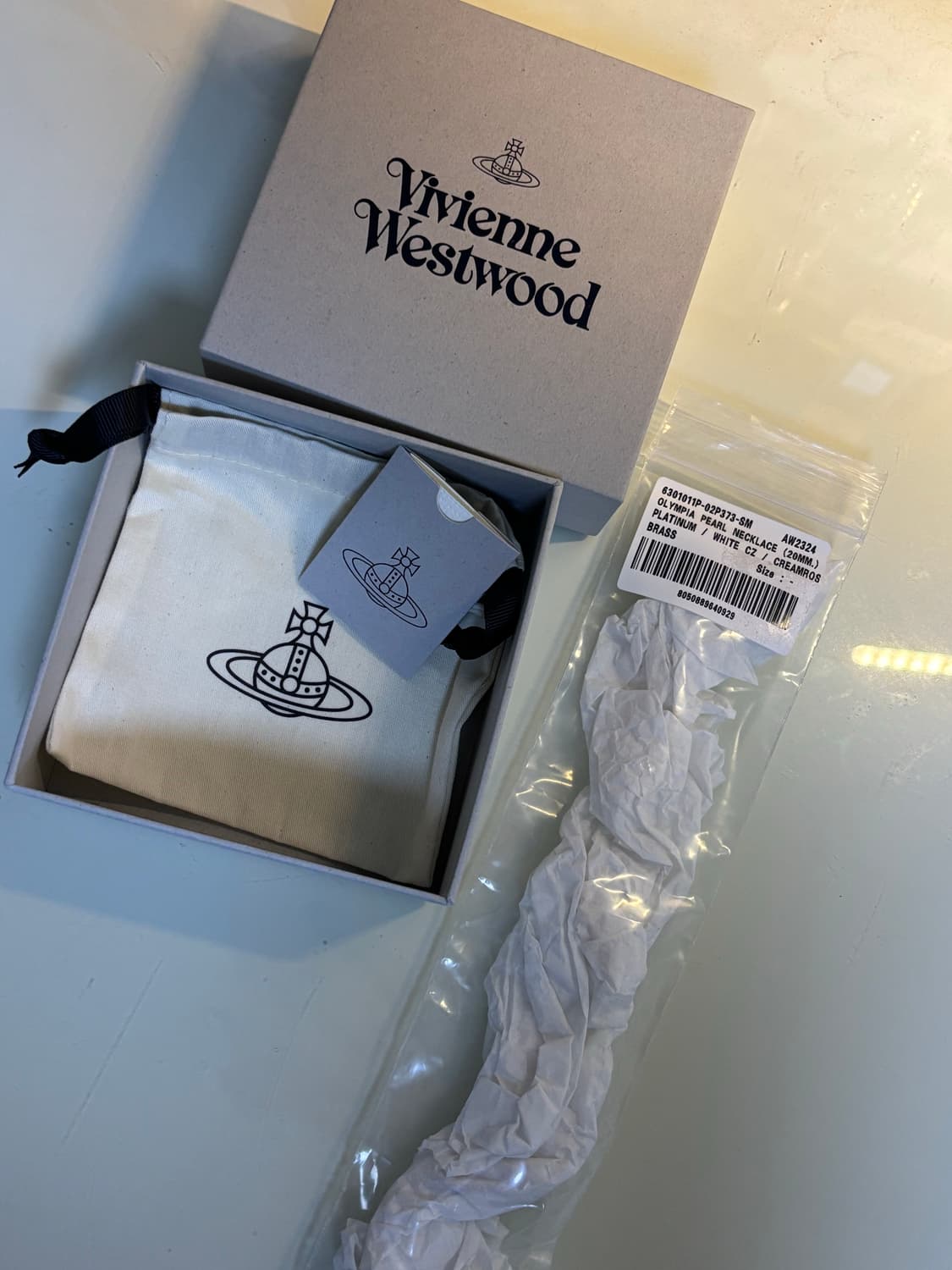 비비안웨스트우드 진주 목걸이 상품이미지2