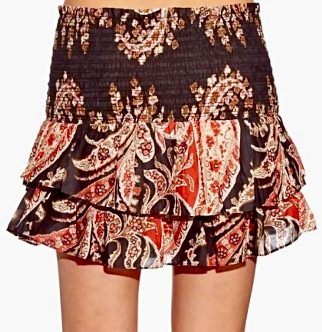 이자벨마랑 페이즐리 밴딩 미니스커트 상품이미지1