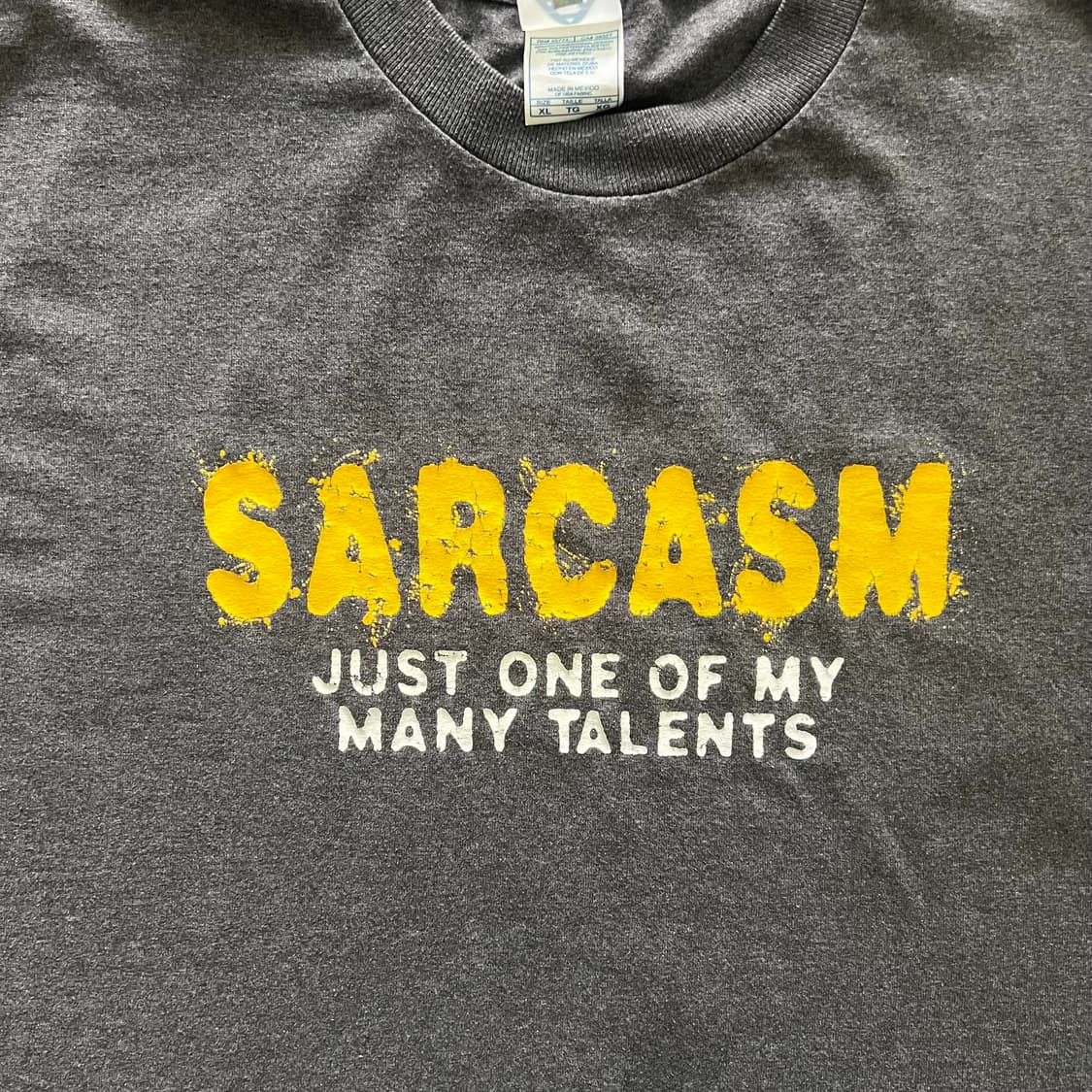 [XL] 미국 빈티지 SARCASM 티셔츠 상품이미지2