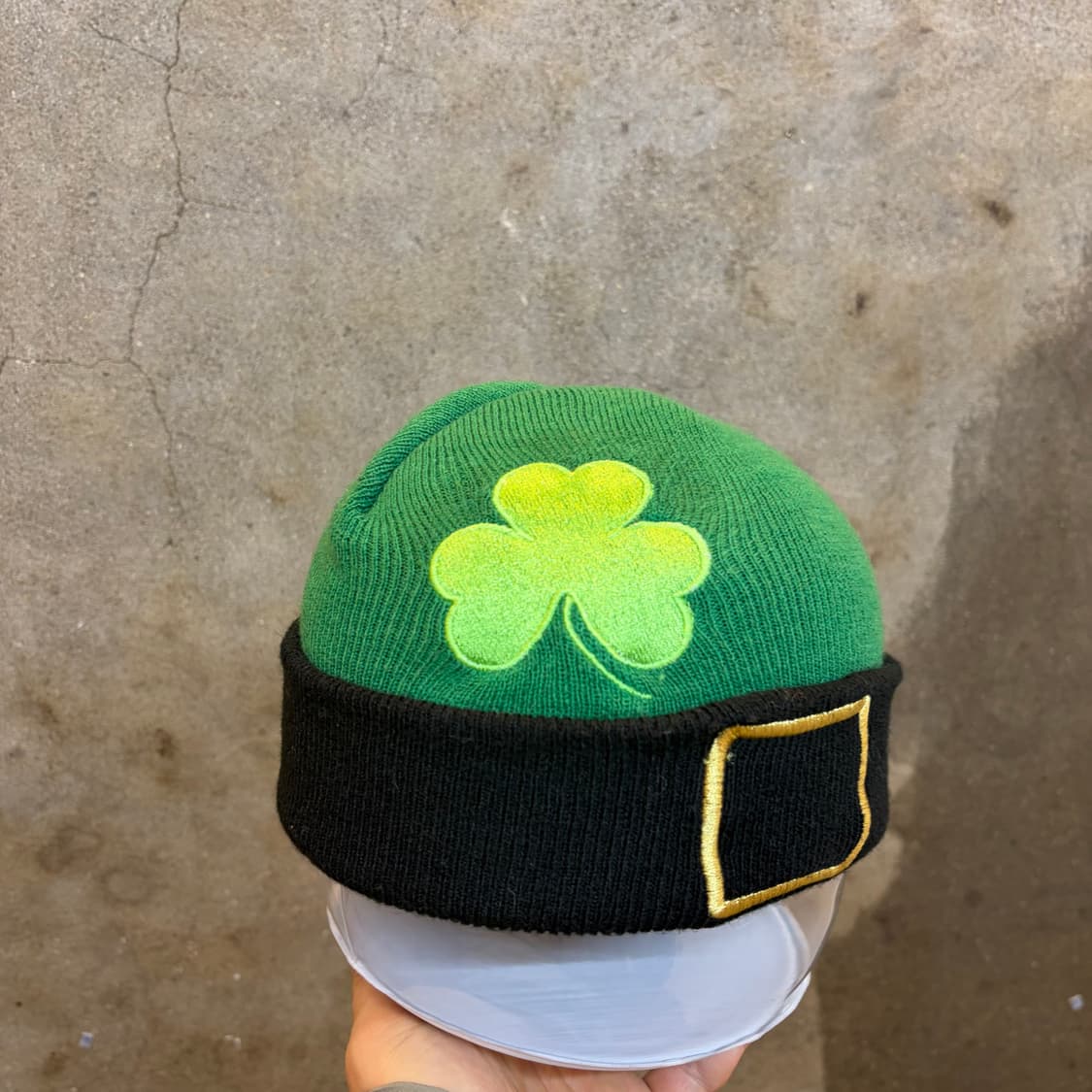 USA 빈티지 세인트 패트릭 니트 비니 상품이미지2