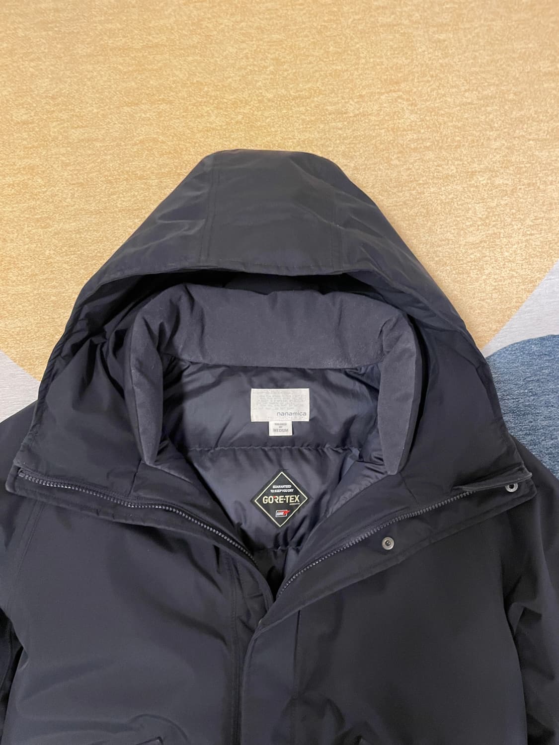 나나미카 고어텍스 다운코트 네이비 M 상품이미지3