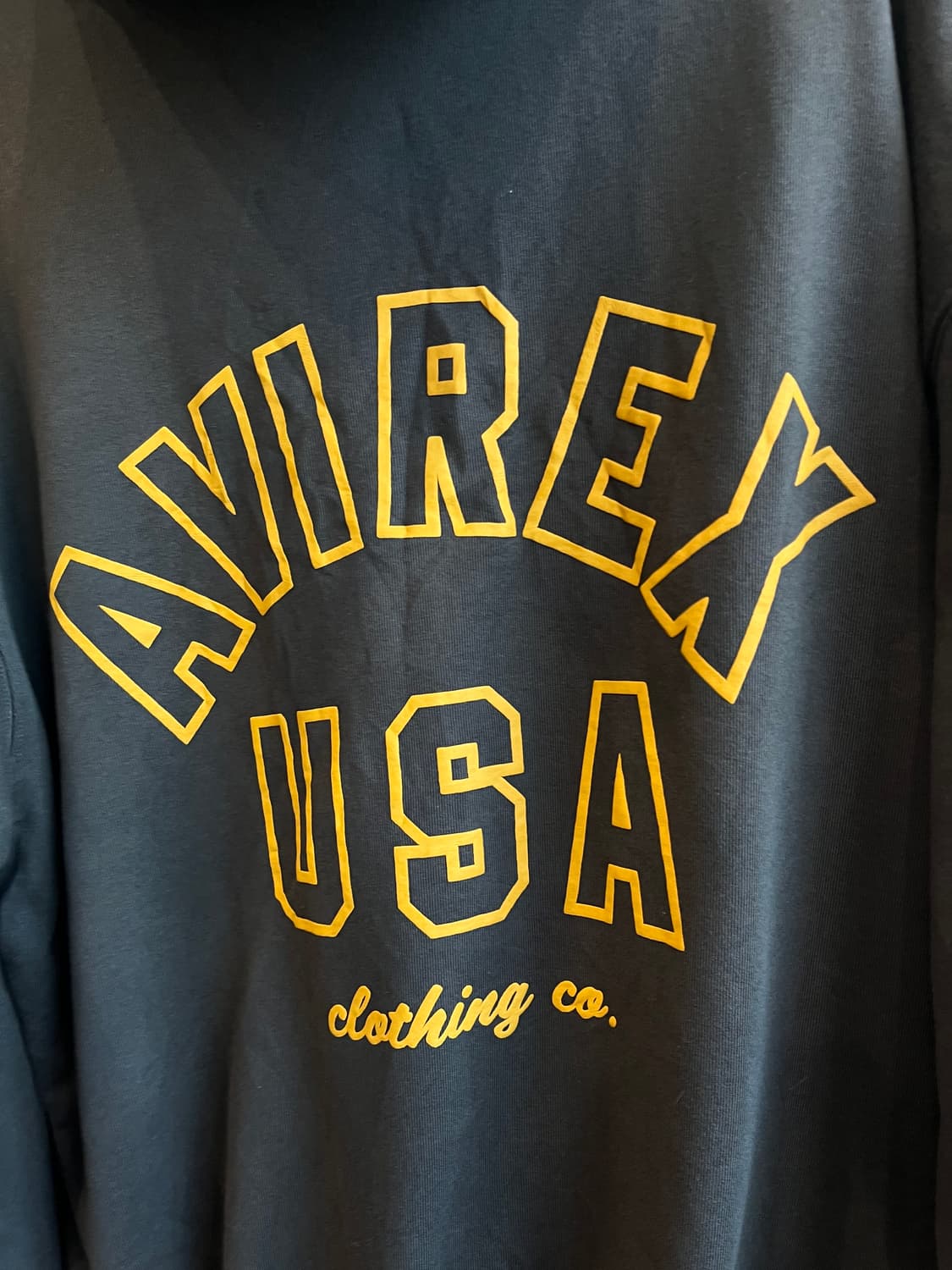 AVIREX 아비렉스 USA 후드티 XXL 상품이미지4