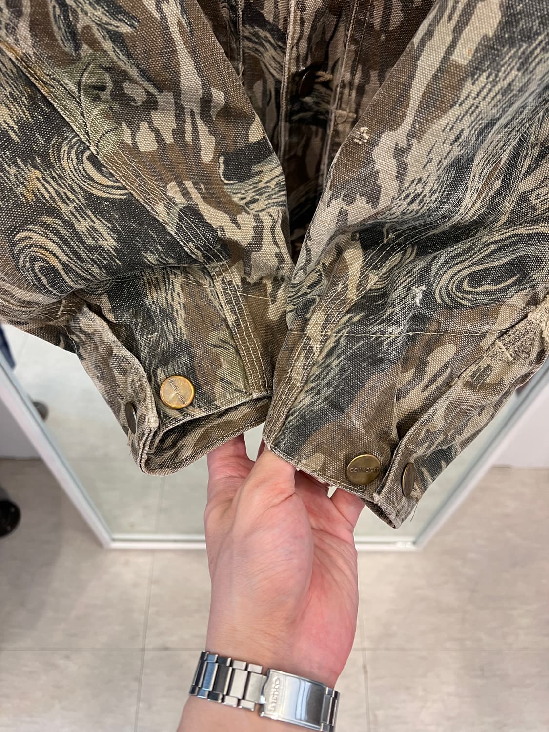 Carhartt 칼하트 리얼트리 카모 헌팅 자켓 상품이미지3