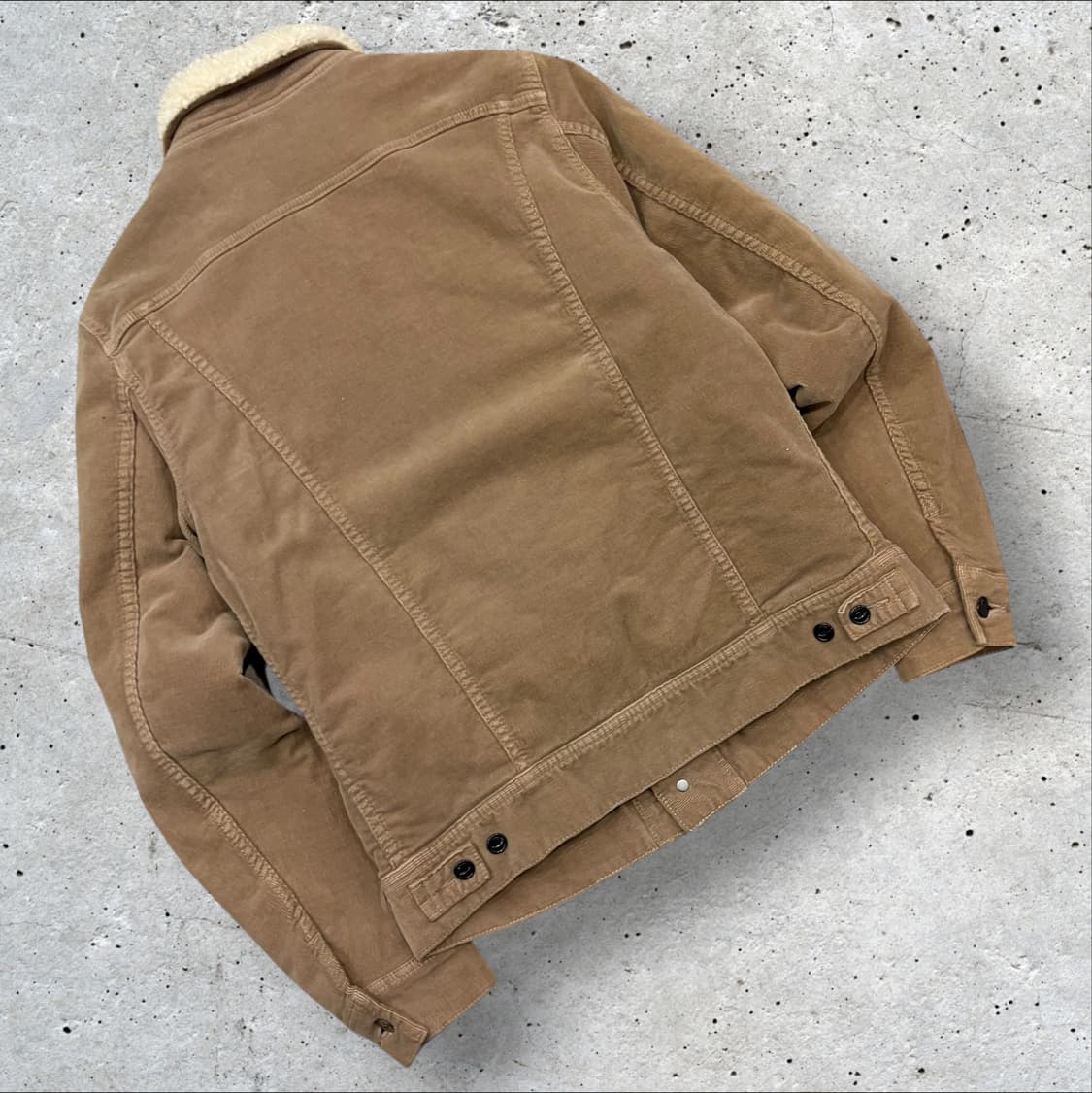 [M] Lee 리 라이더스 코듀로이 카라 퍼 자켓 브라운 B853 상품이미지2