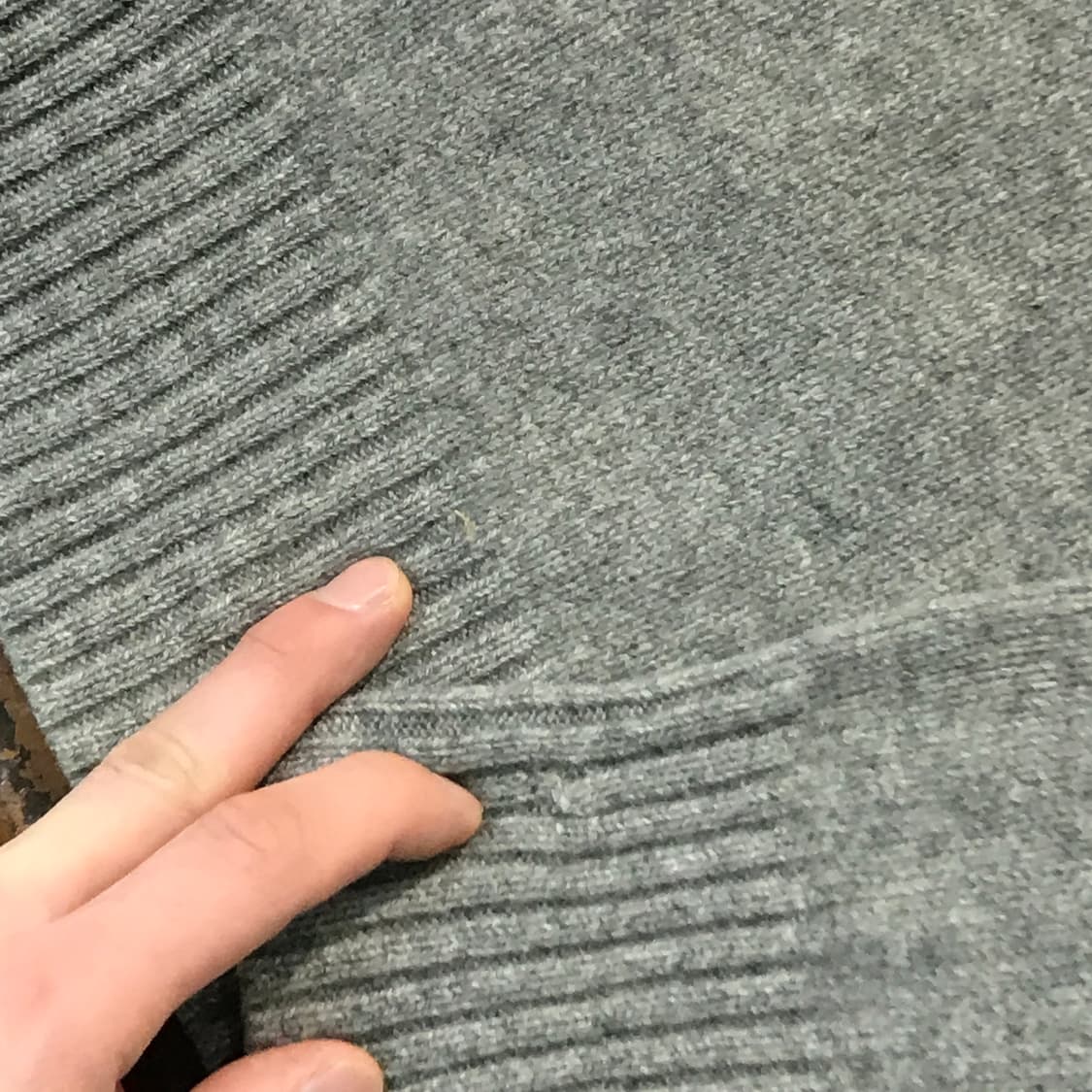 폴로랄프로렌 그레이 울 니트 남성 105 사이즈 상품이미지4