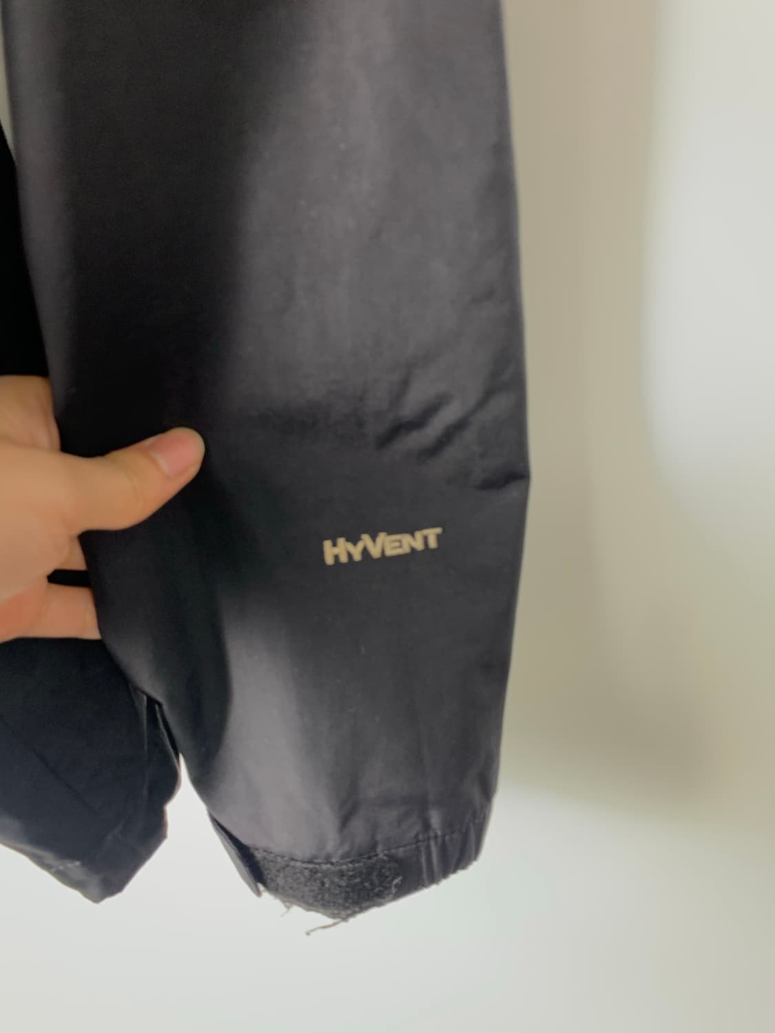 노스페이스 자수로고 블랙 윈드 바람막이 자켓  상품이미지6