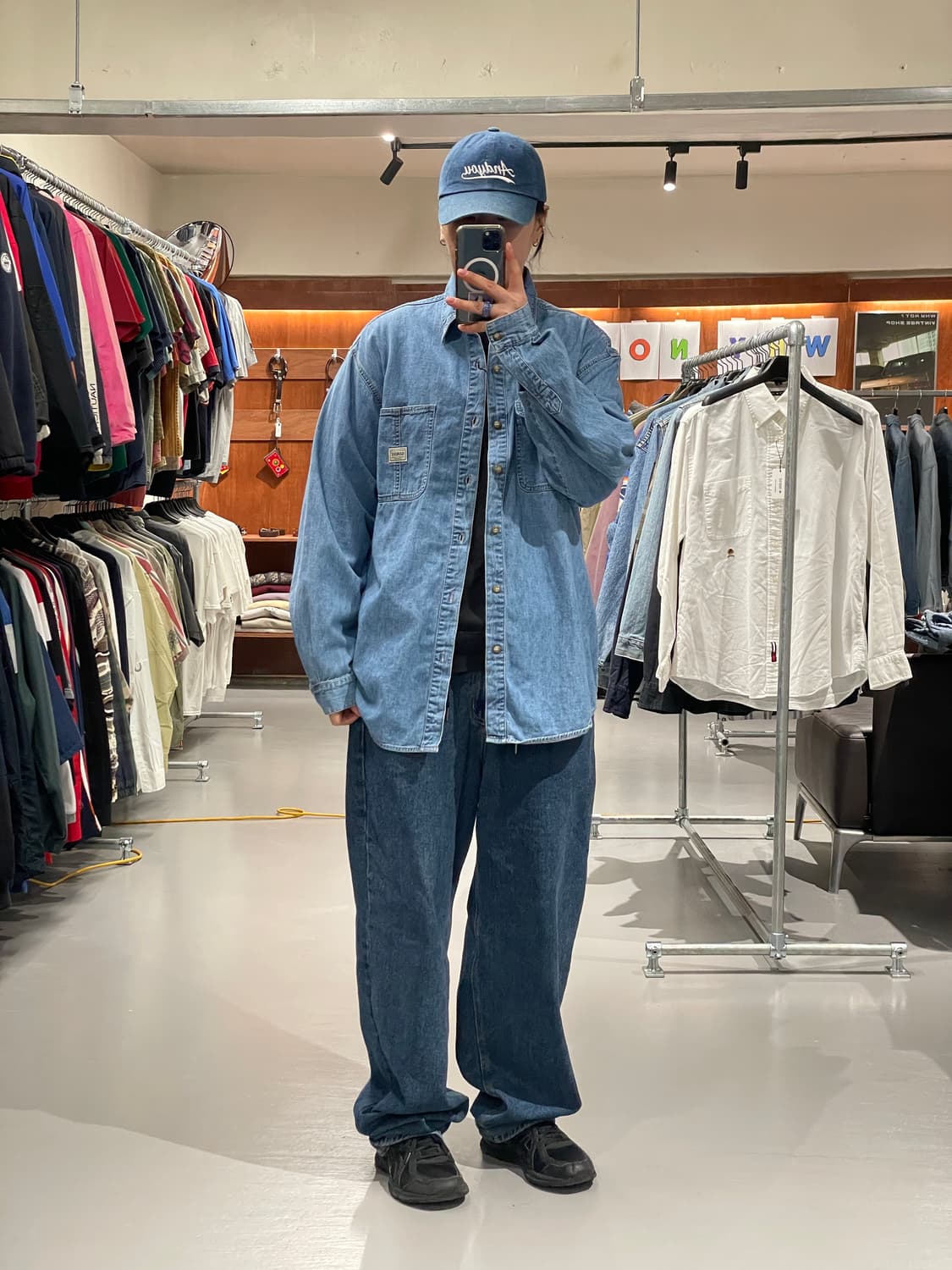 게스 데님 셔츠   상품이미지3