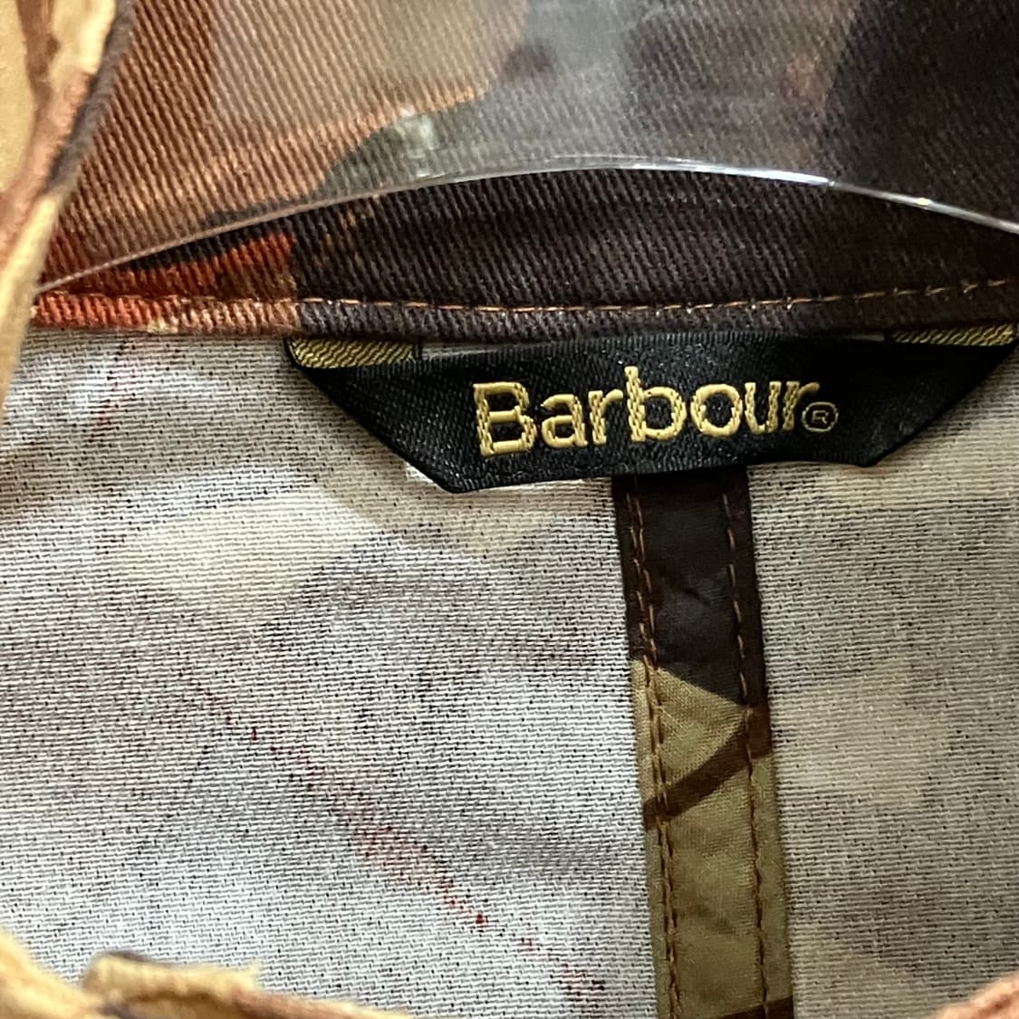 바버 엘보우 패치 유틸리티 카모 플라쥬 헌팅 자켓 40 상품이미지2