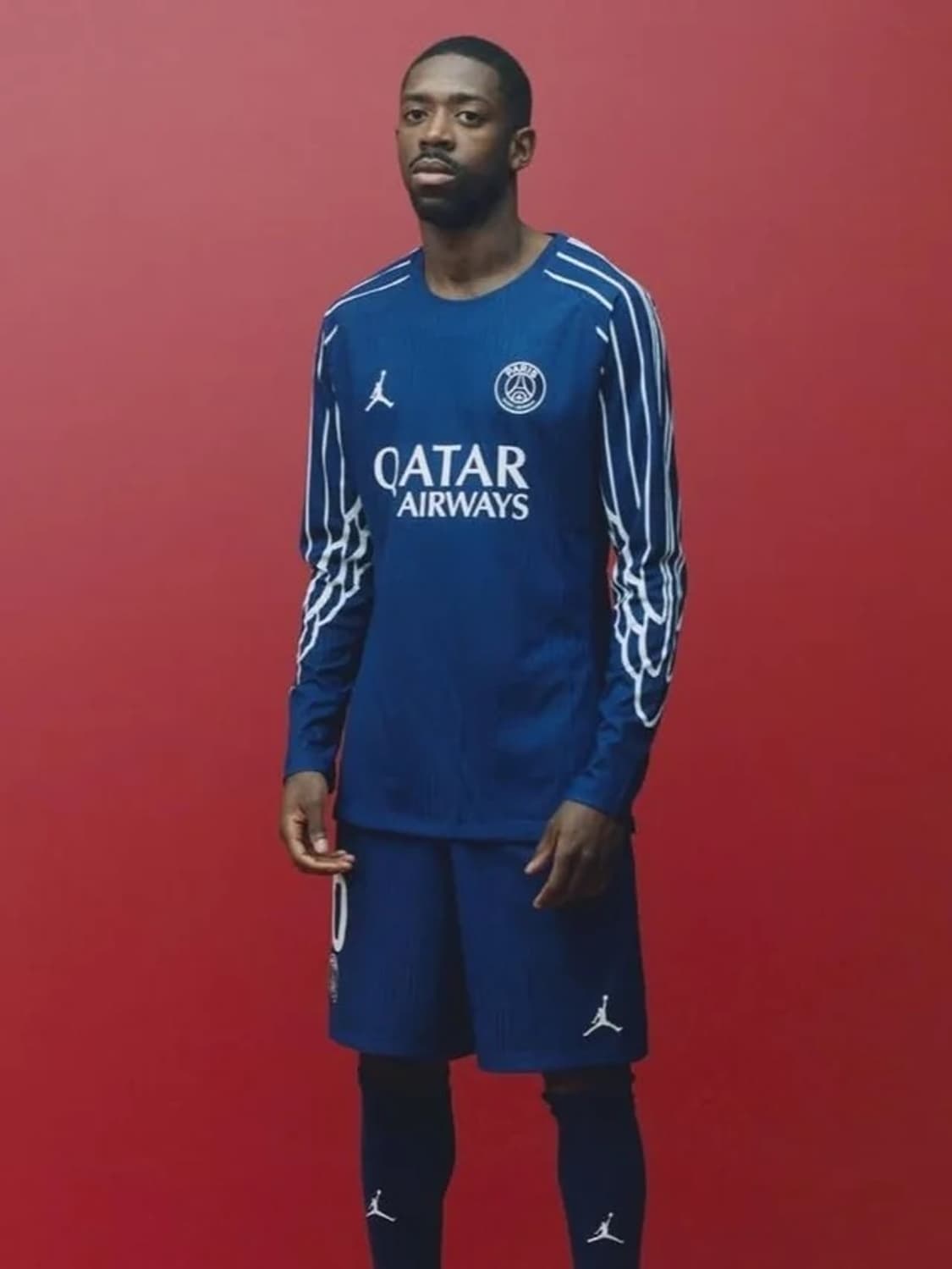 PSG x 조던 24-25 4th 긴팔 정품 유니폼 상품이미지10